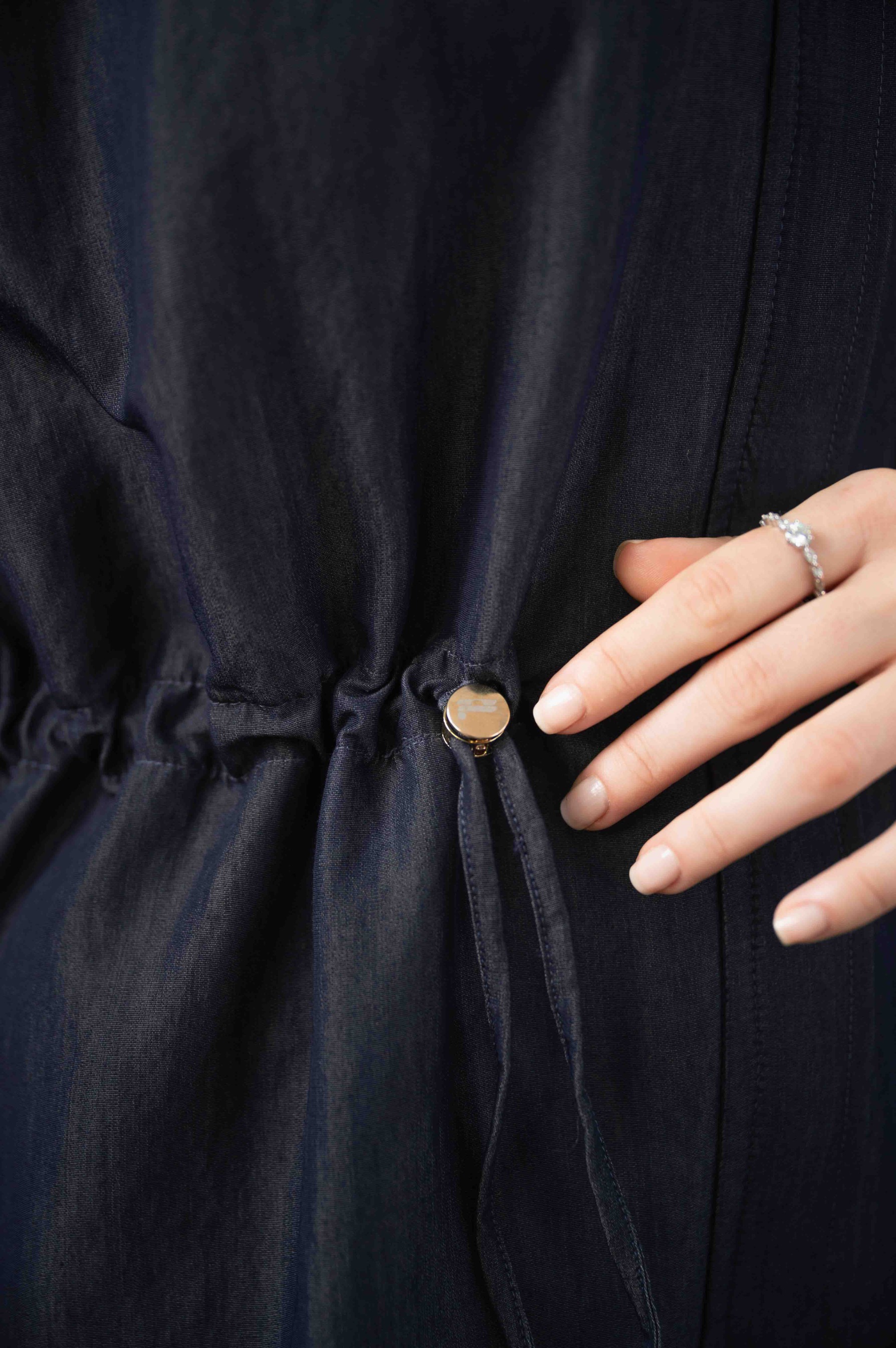 QUIET BLUE JACKET