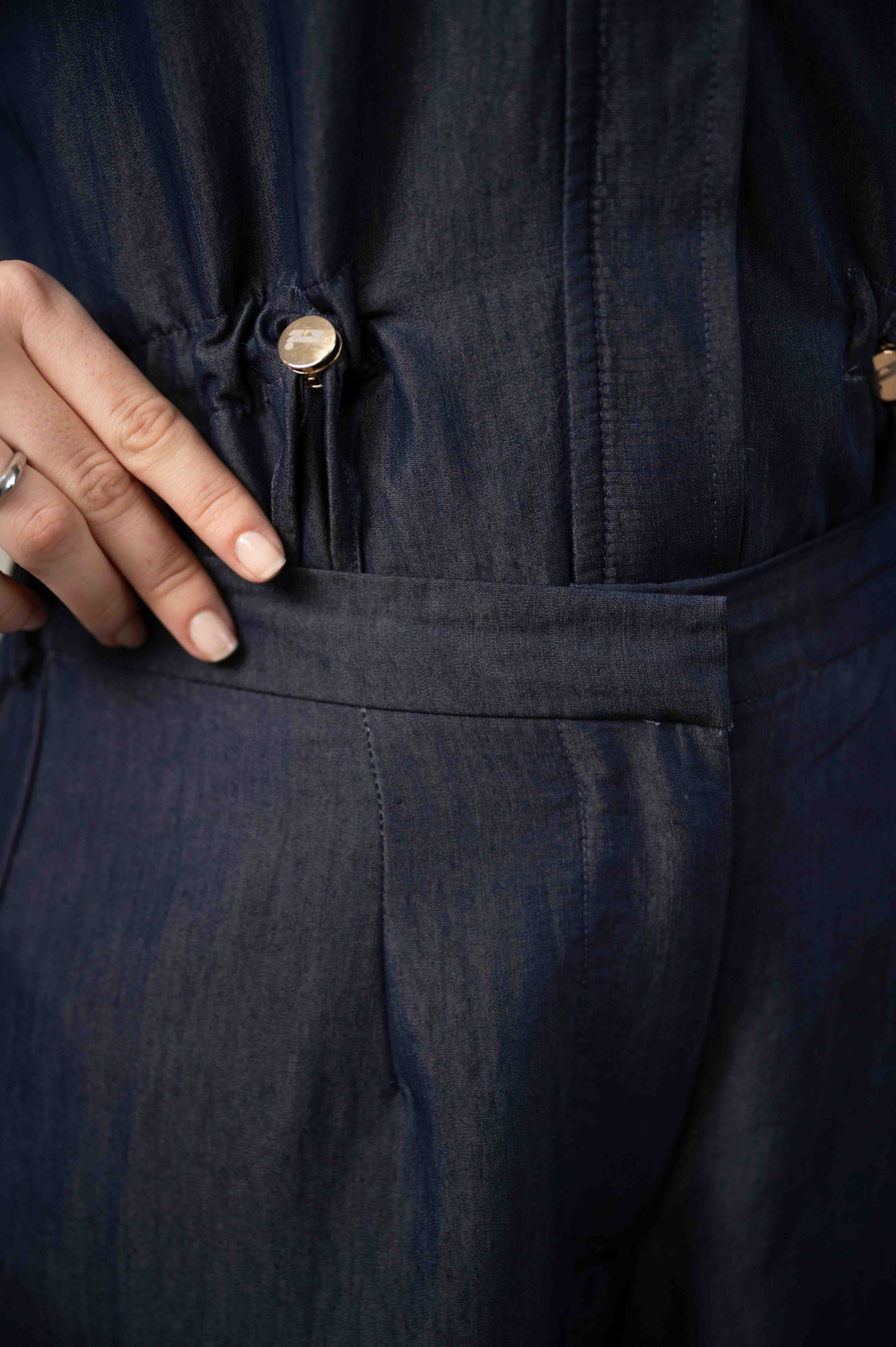 QUIET BLUE PANTS