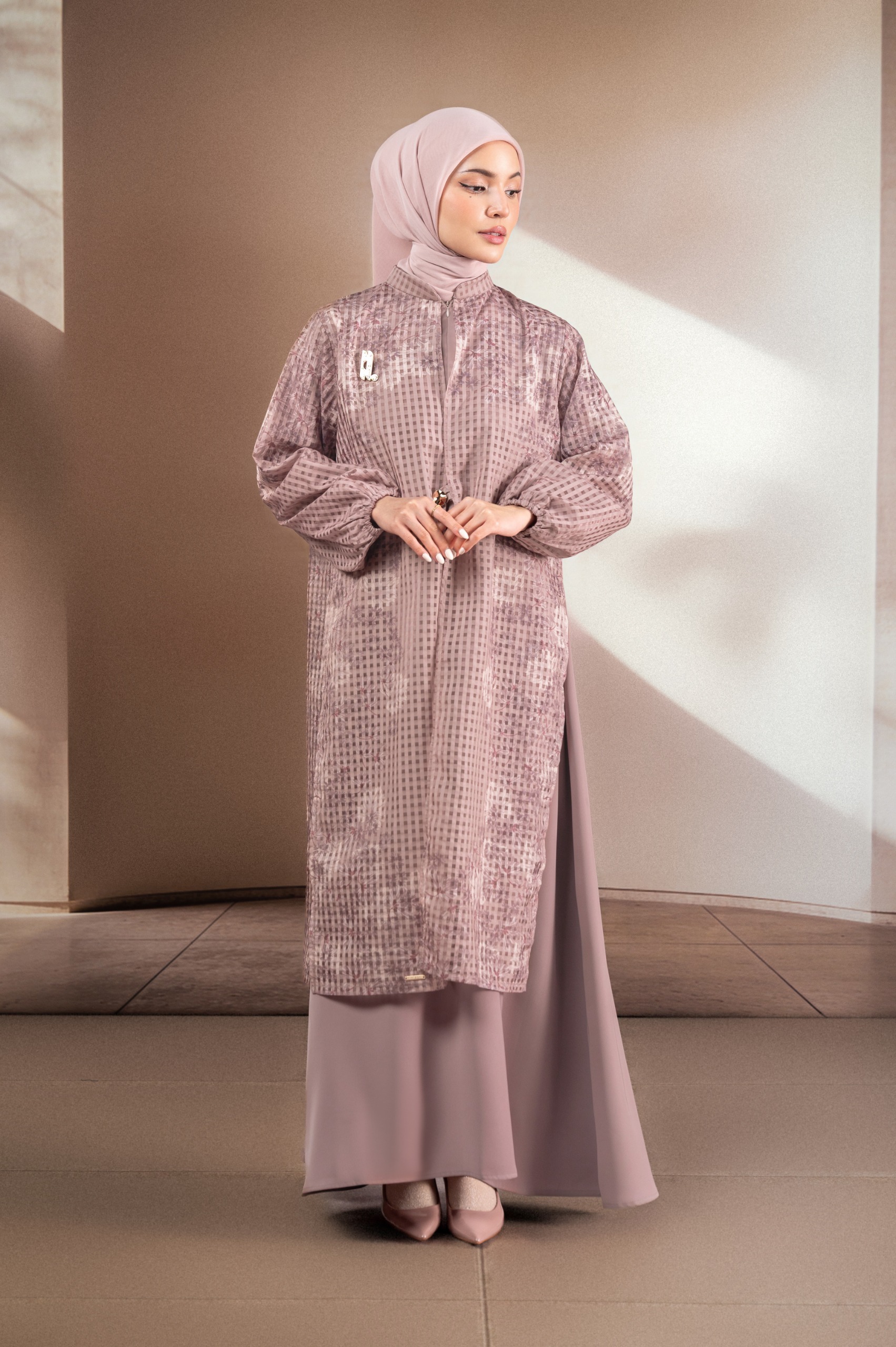 GAUN ORGANZA ELOK