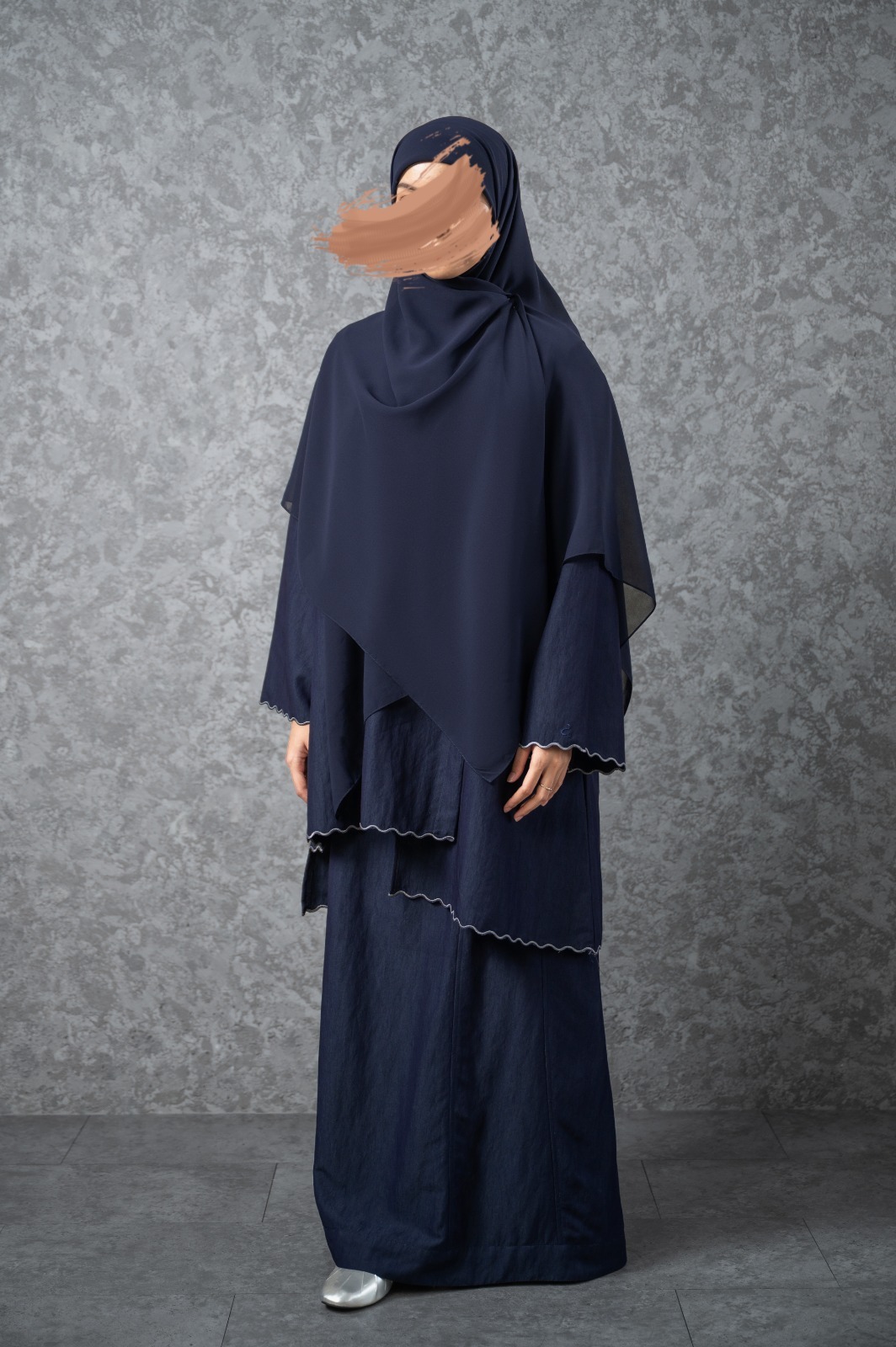 QUIET BLUE TUNIC