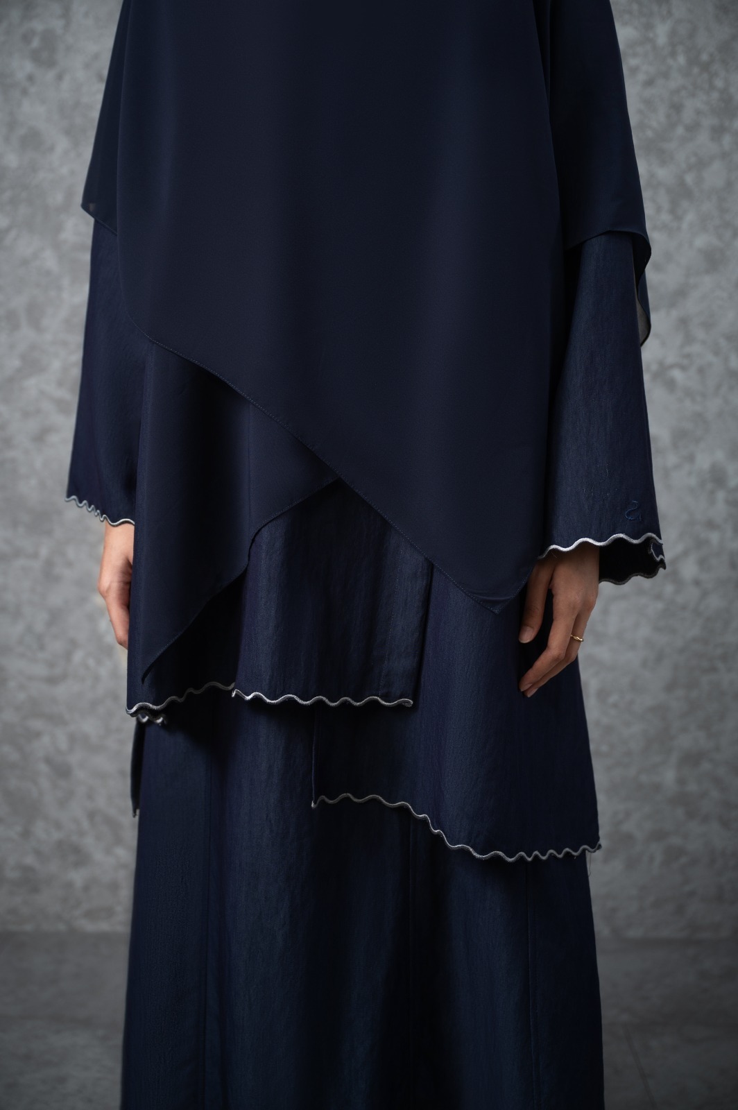 QUIET BLUE TUNIC