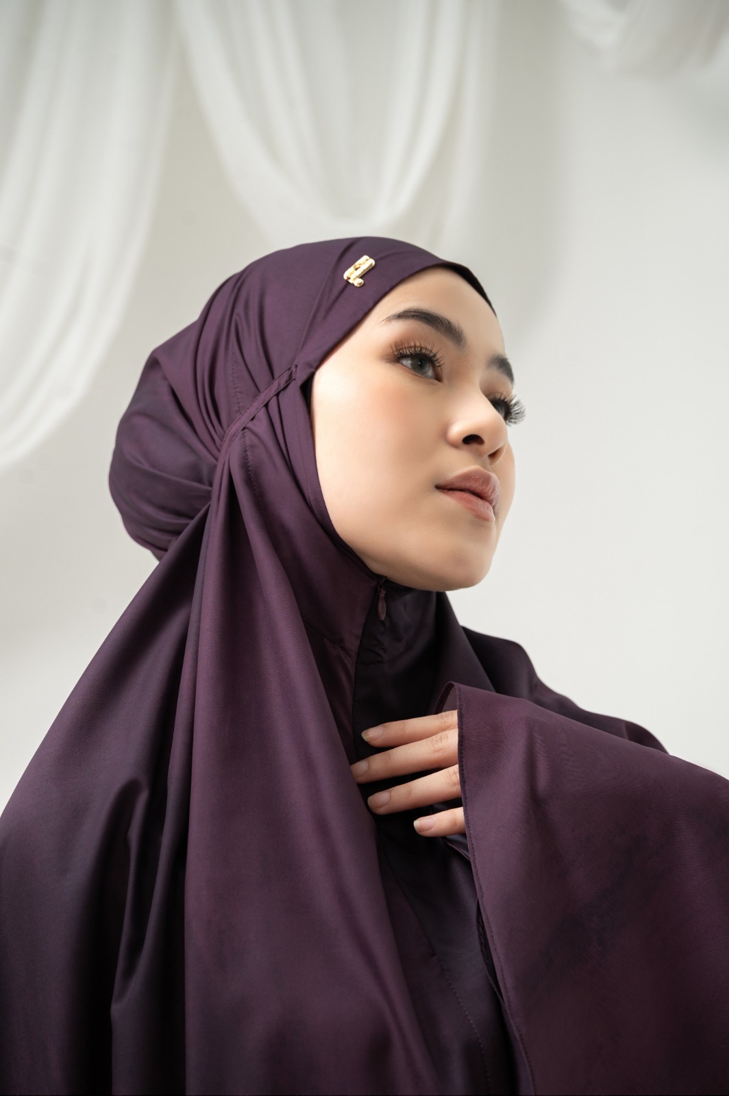 MINETTE PRAYER SET PRUNE