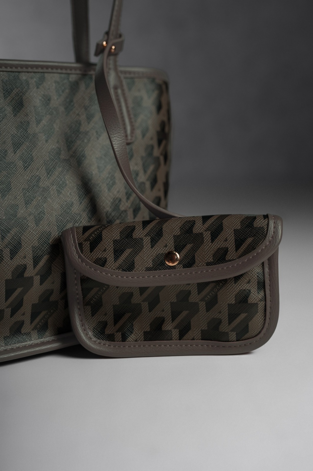 MODEGRAM DE H MINI TOTEBAG BARK