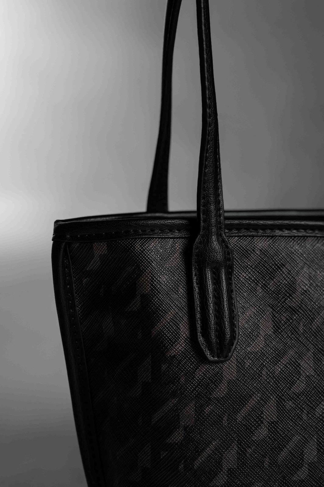 MODEGRAM DE H MINI TOTEBAG BLACK