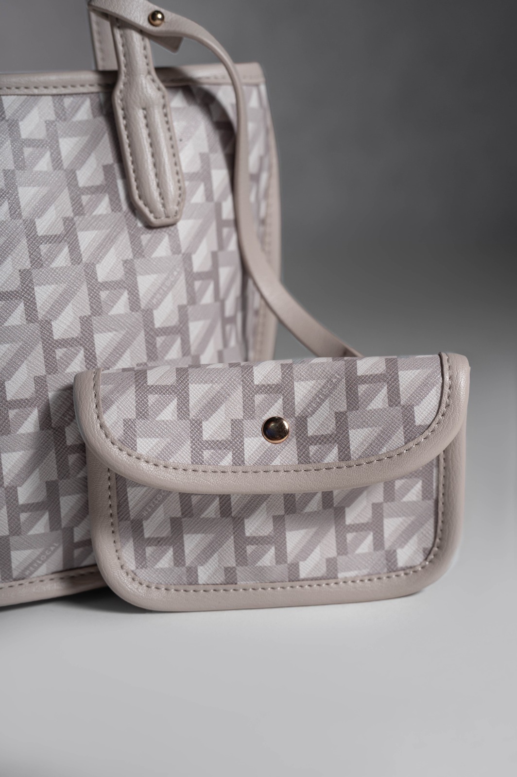 MODEGRAM DE H MINI TOTEBAG CASHMERE