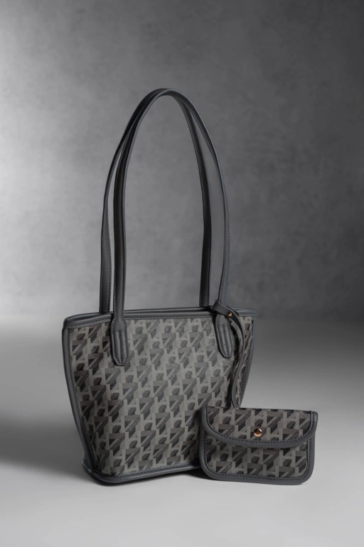 MODEGRAM DE H MINI TOTEBAG GREY