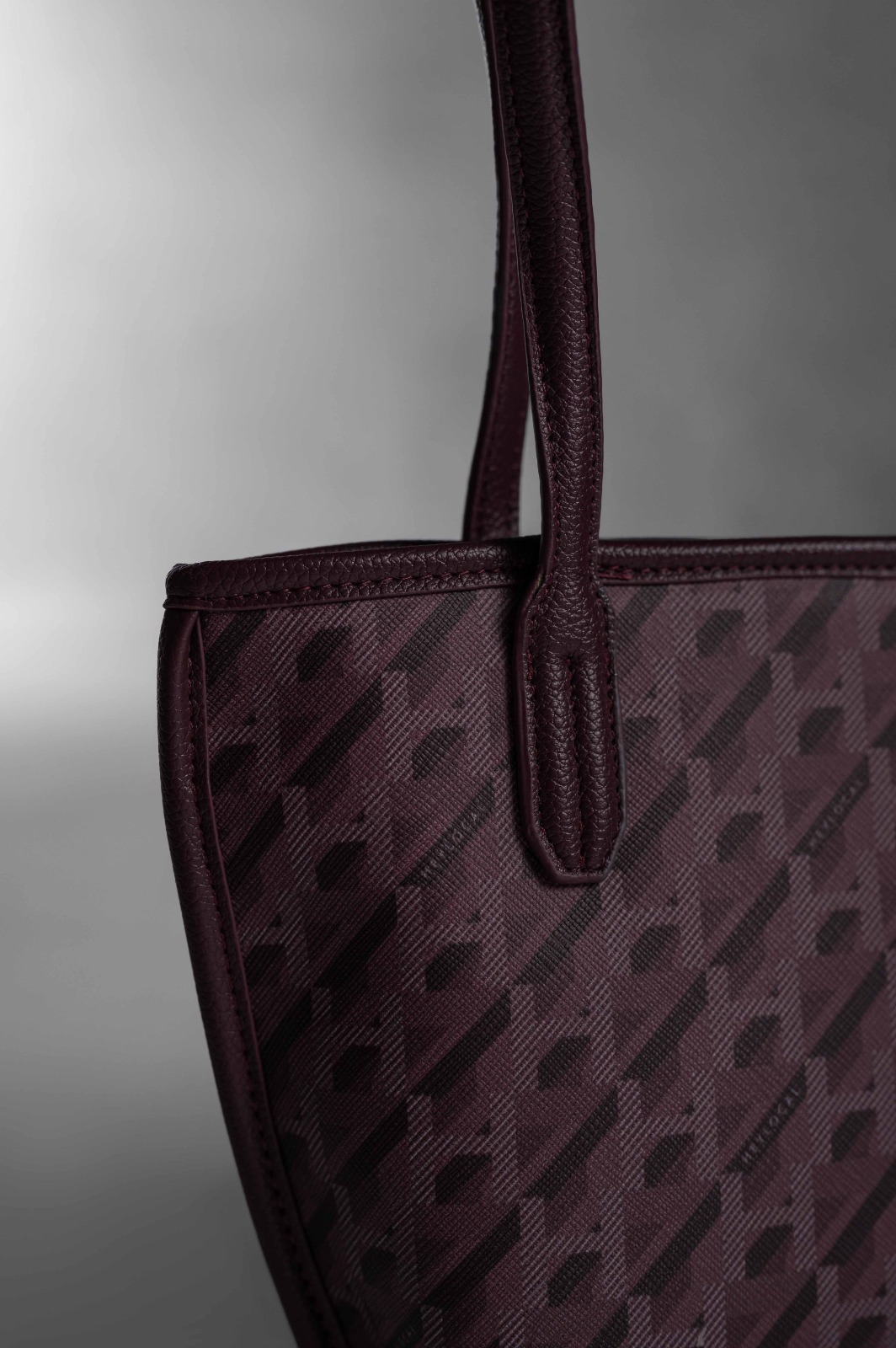 MODEGRAM DE H MINI TOTEBAG MAROON