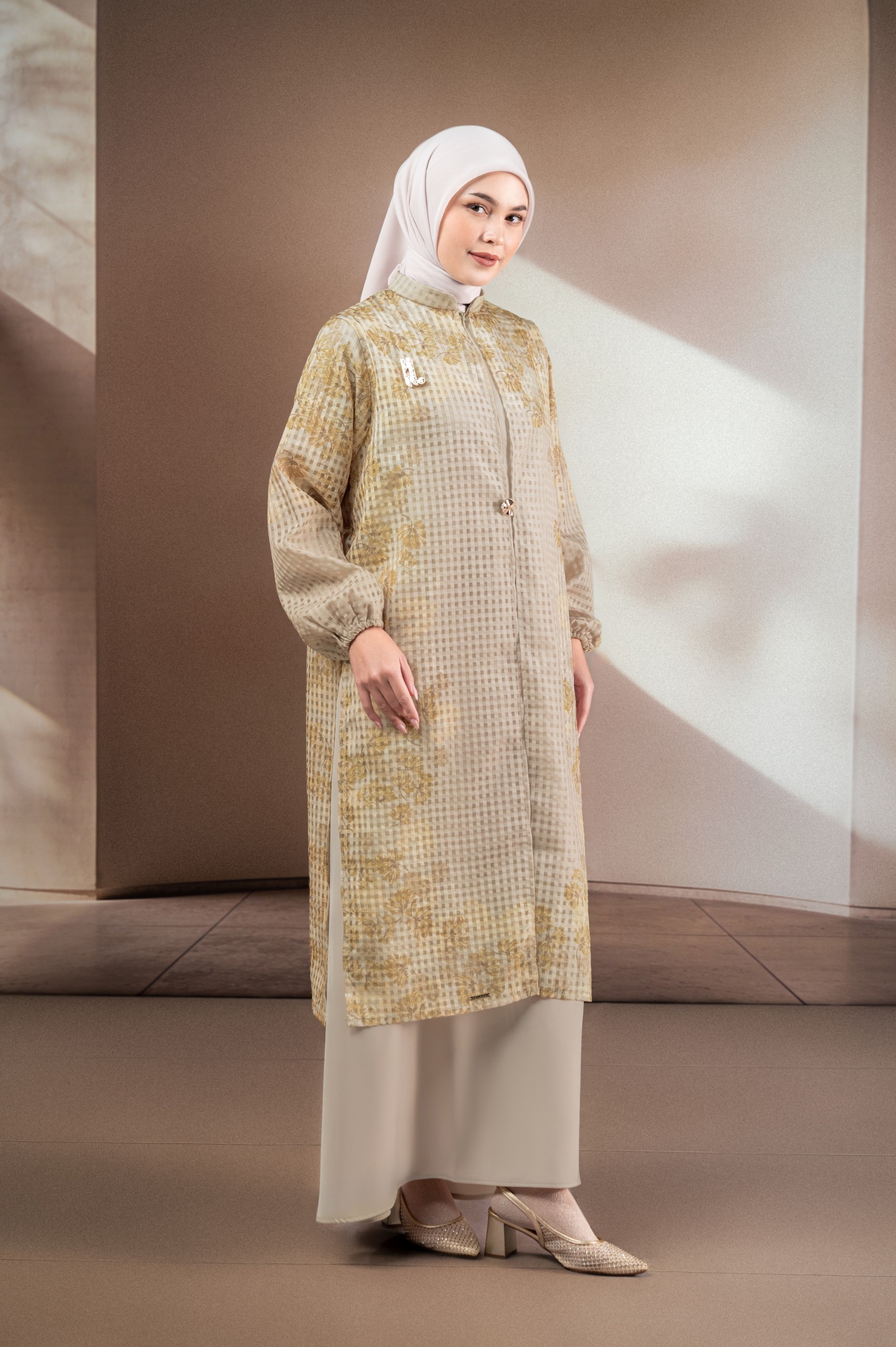 GAUN ORGANZA ELOK