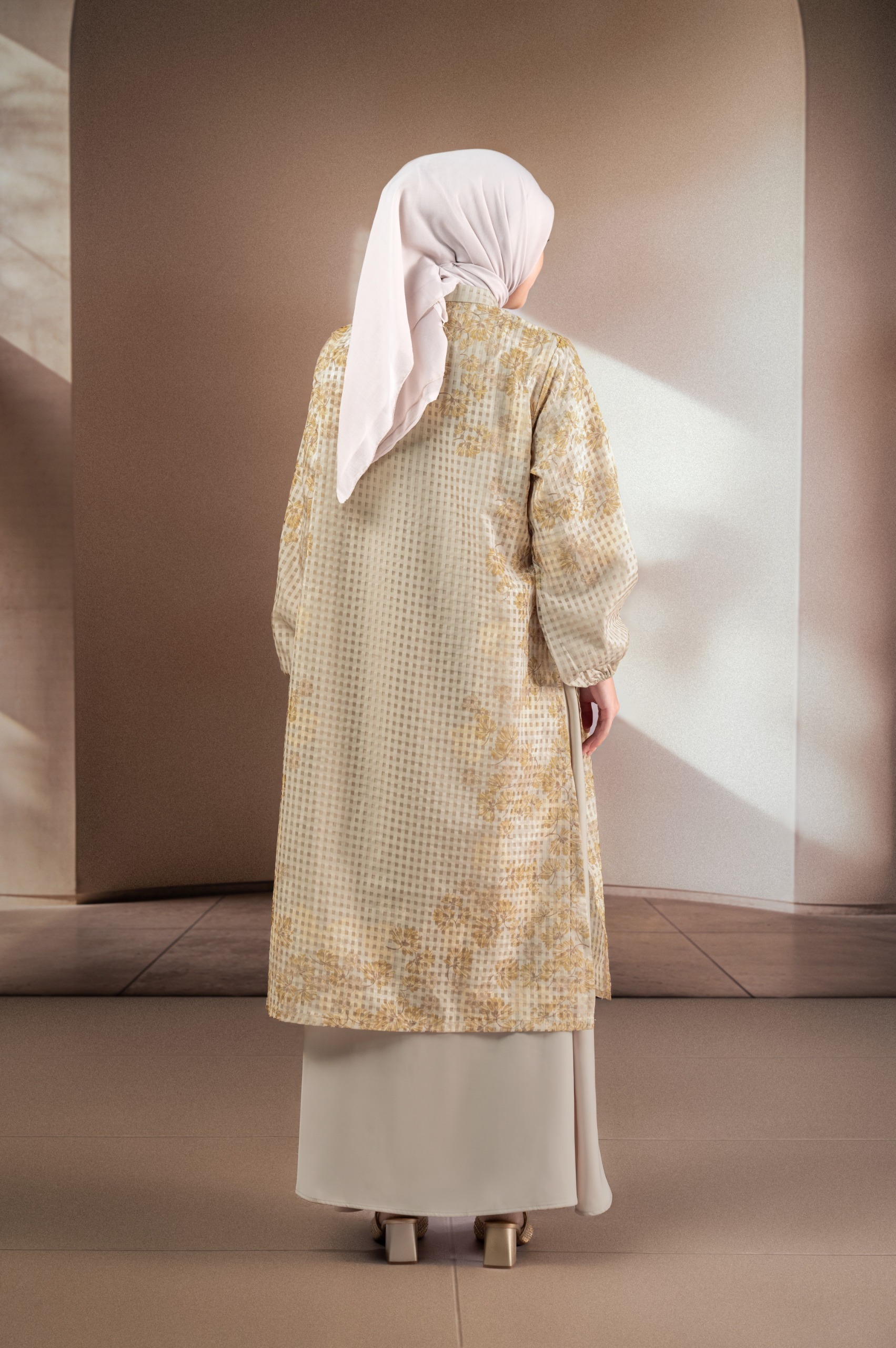 GAUN ORGANZA ELOK