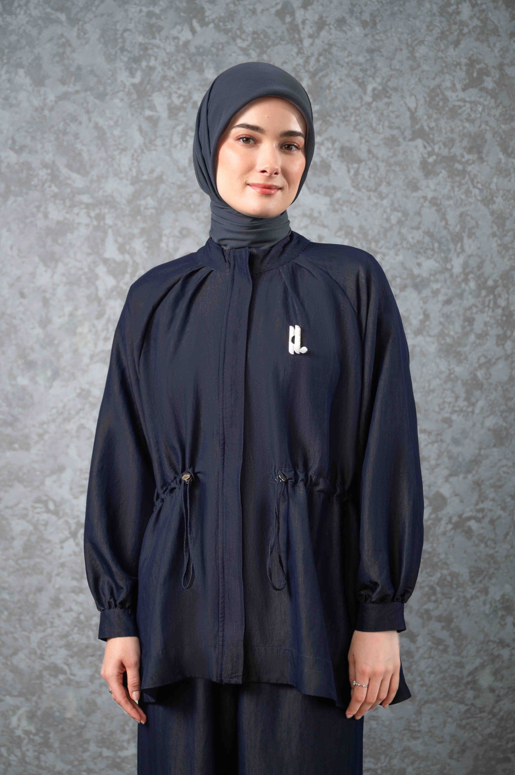 QUIET BLUE JACKET