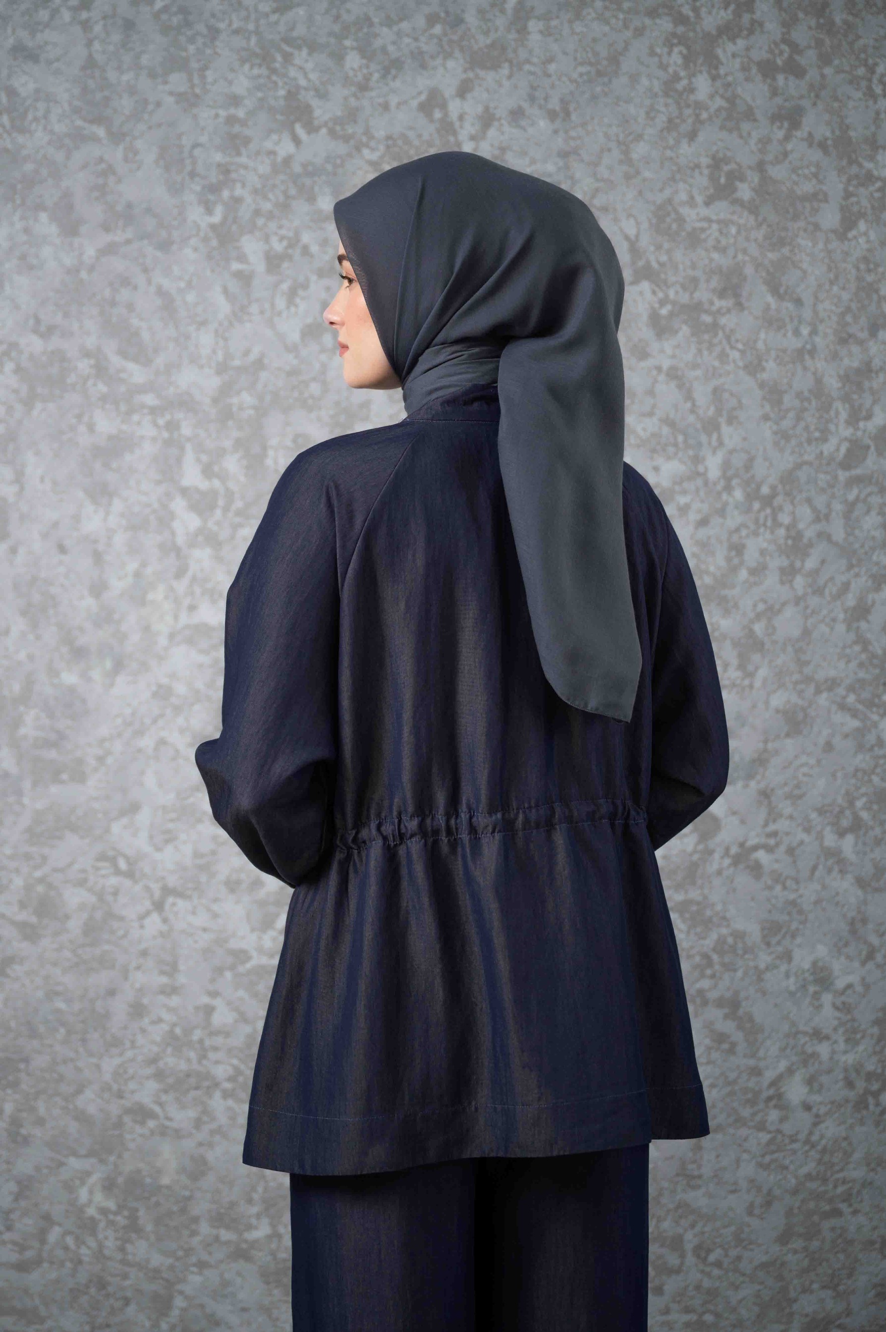 QUIET BLUE JACKET
