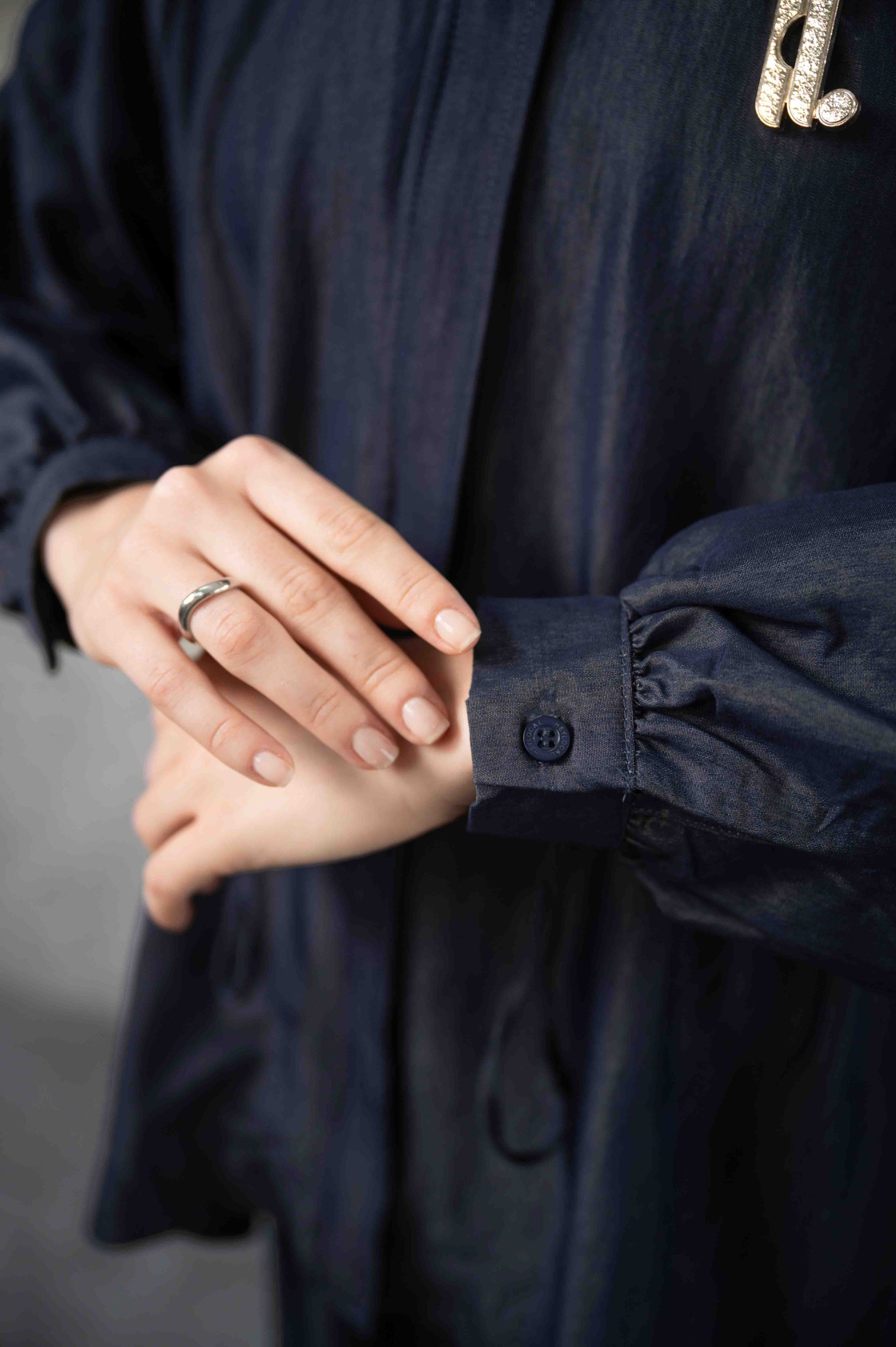 QUIET BLUE JACKET