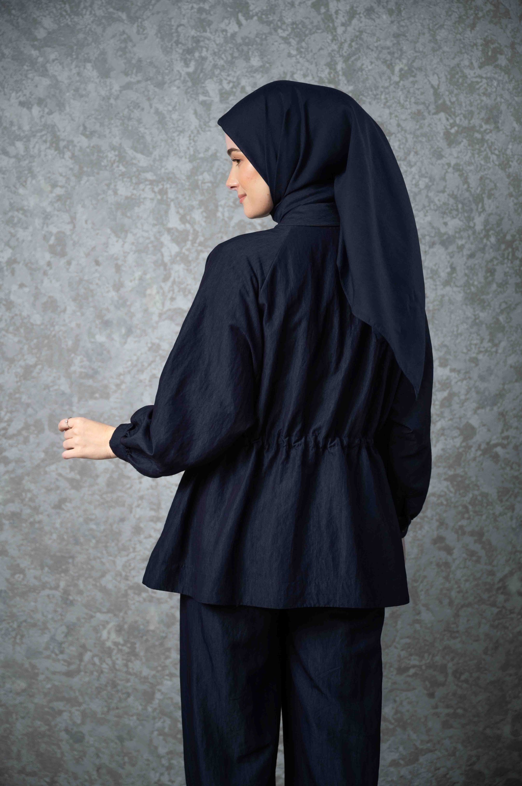 QUIET BLUE JACKET