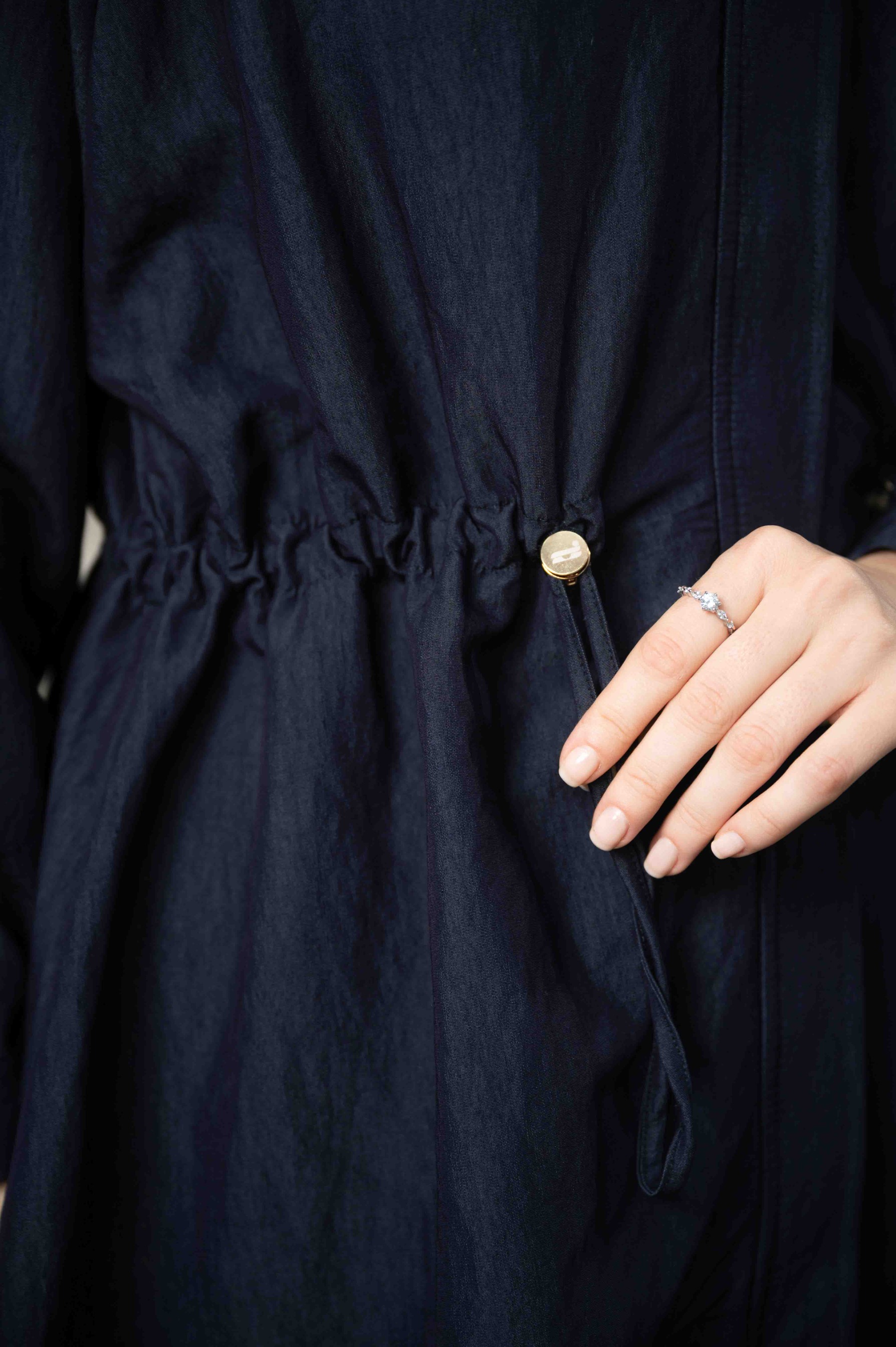 QUIET BLUE JACKET
