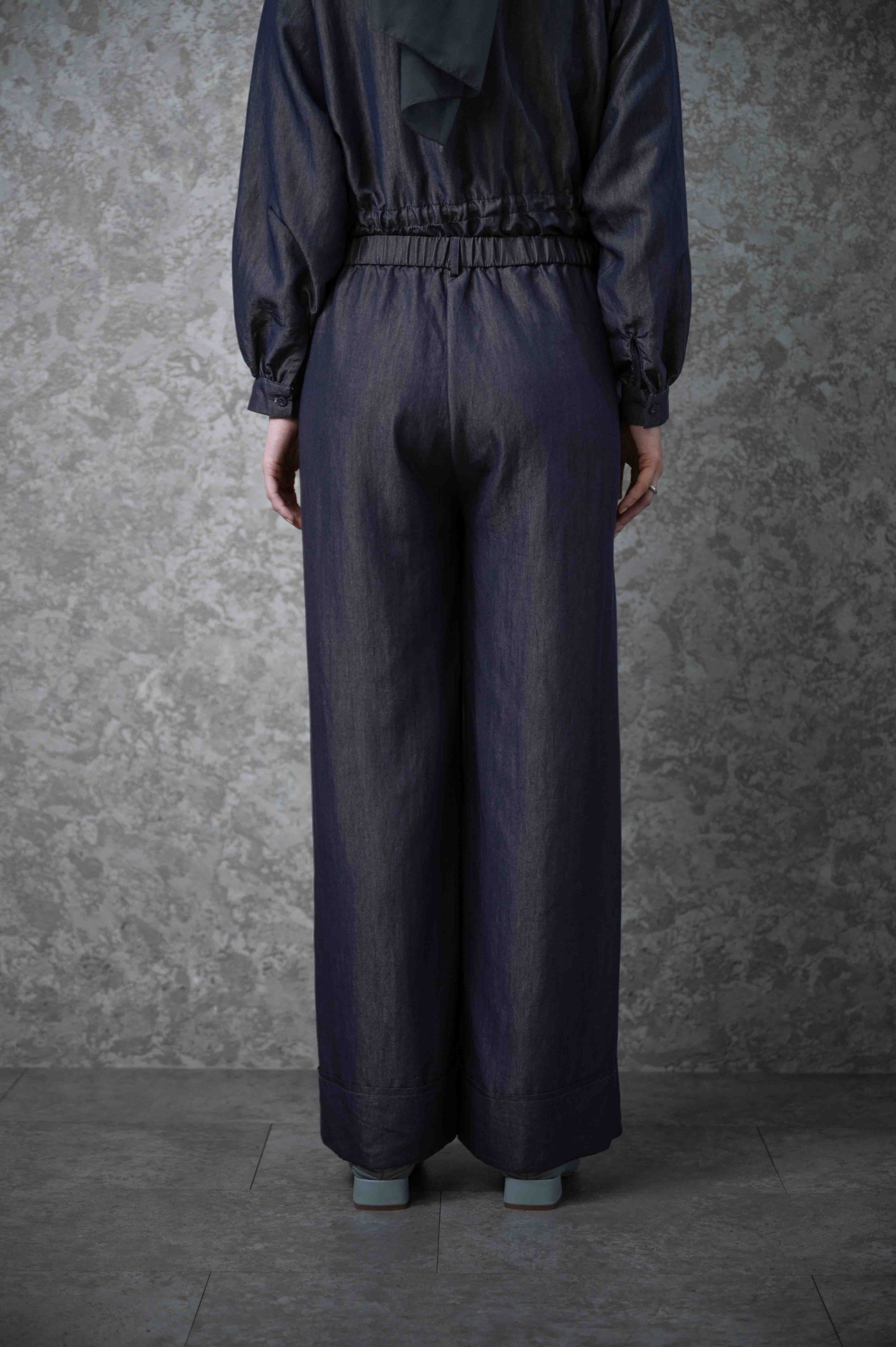 QUIET BLUE PANTS