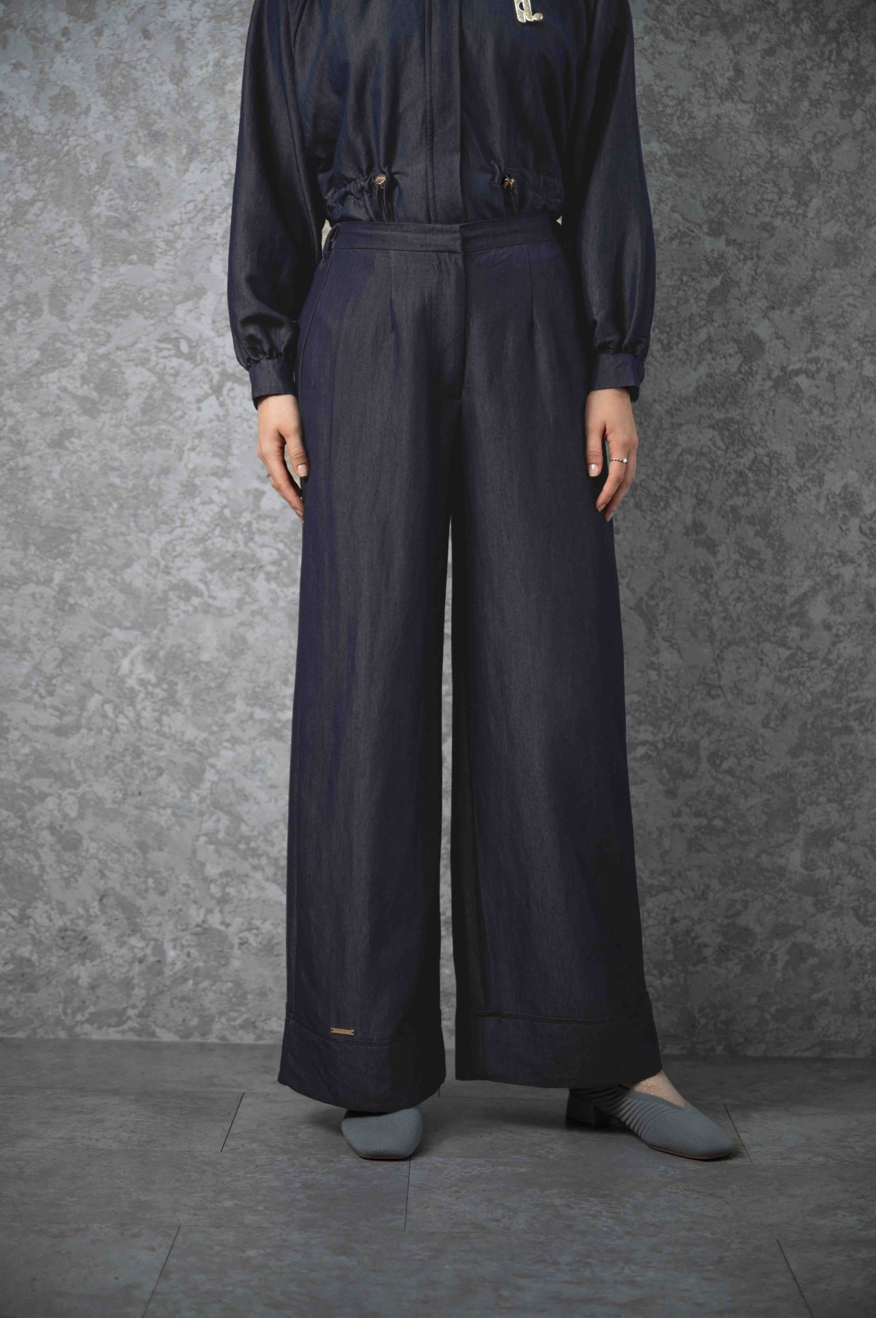 QUIET BLUE PANTS