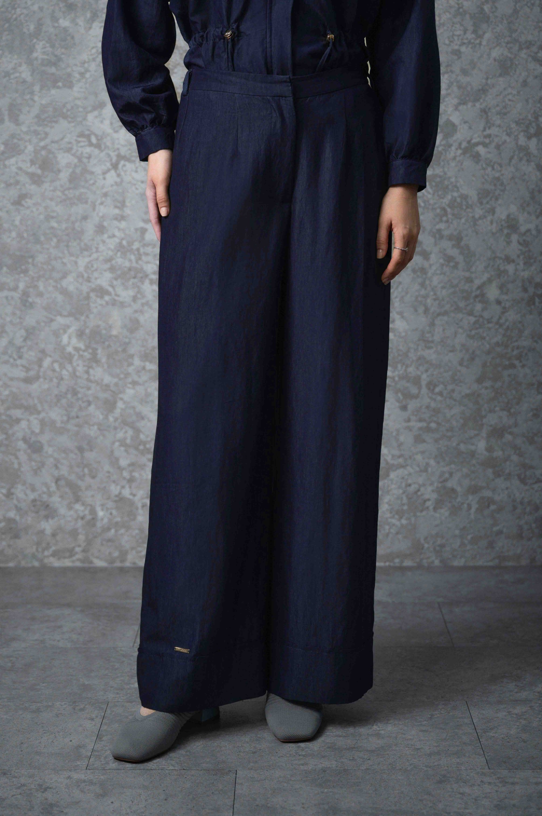 QUIET BLUE PANTS
