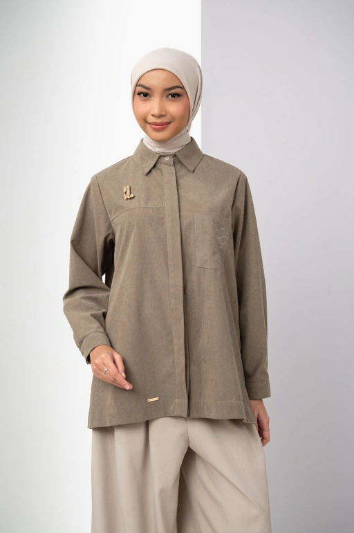 RAEHA SHIRT TRUFFLE