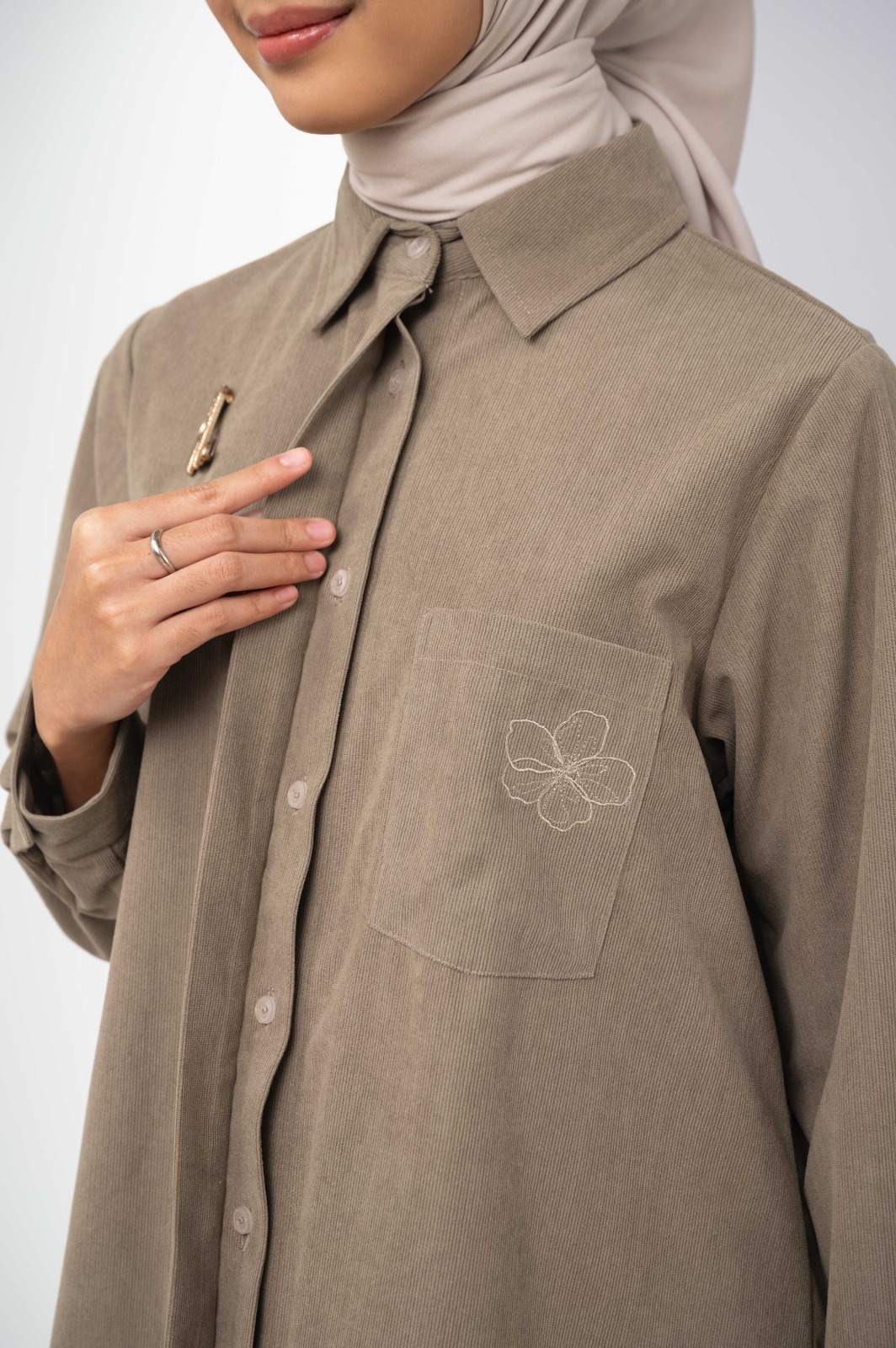 RAEHA SHIRT TRUFFLE
