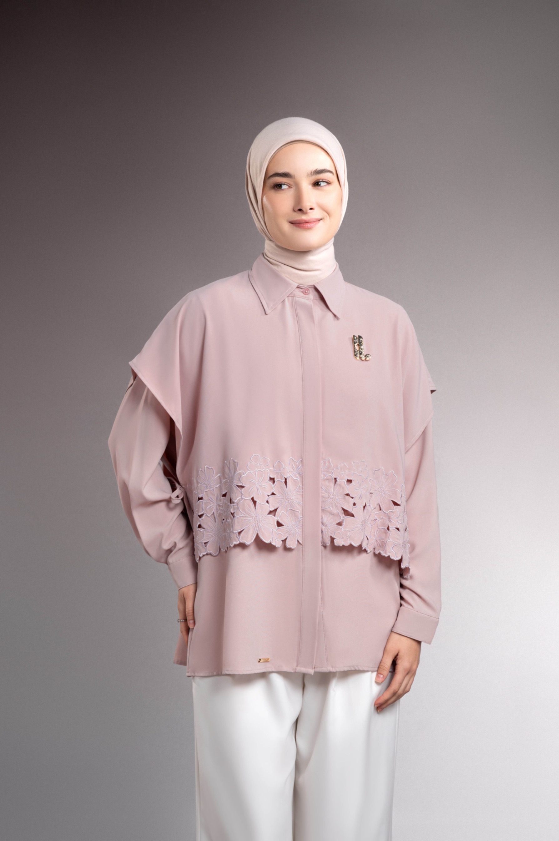 SOLENE SHIRT BLUSHING