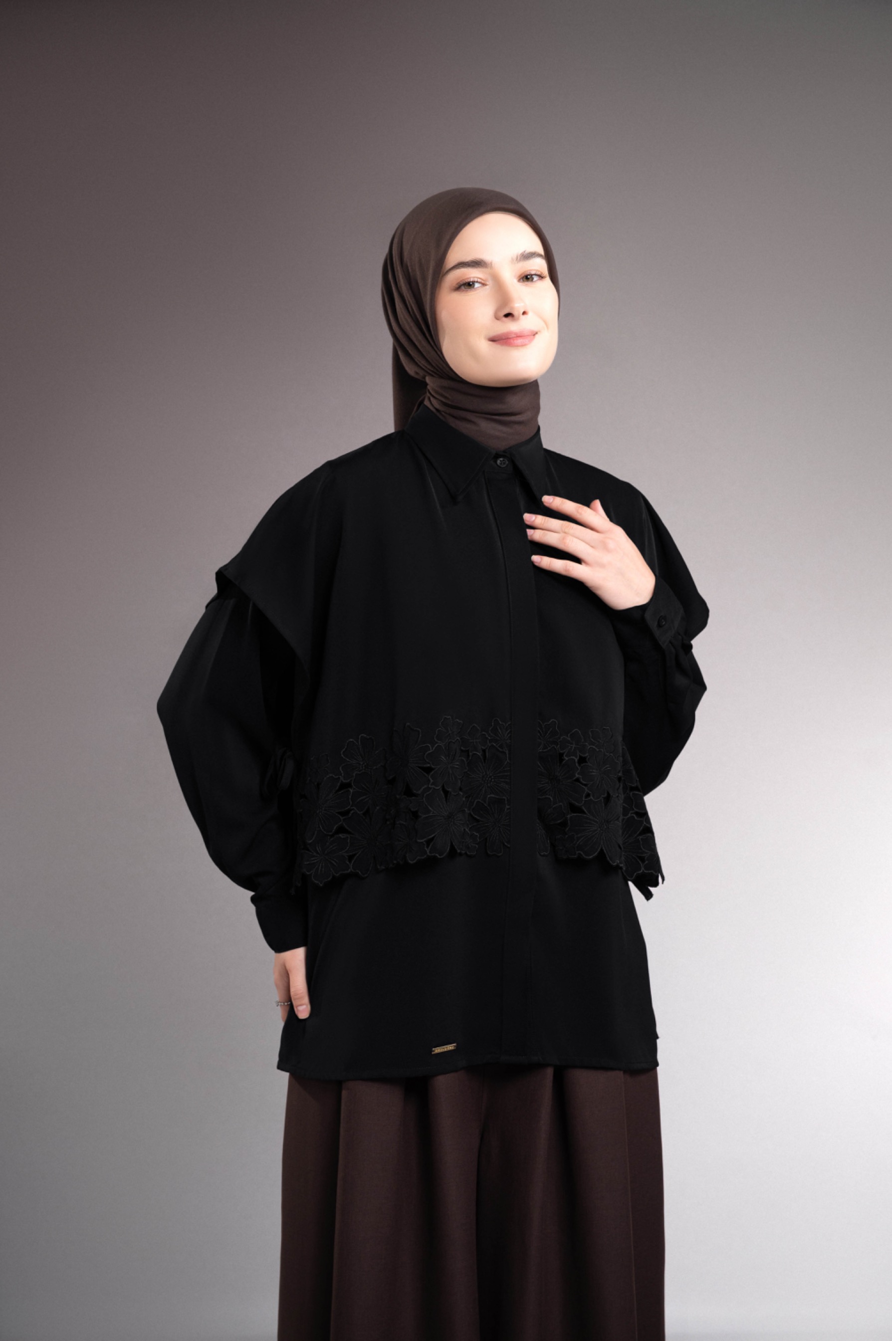 SOLENE SHIRT ONYX