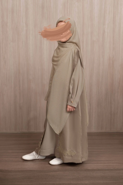 Image of GAUN ANAK BERLAPIS RENJANA TENUN