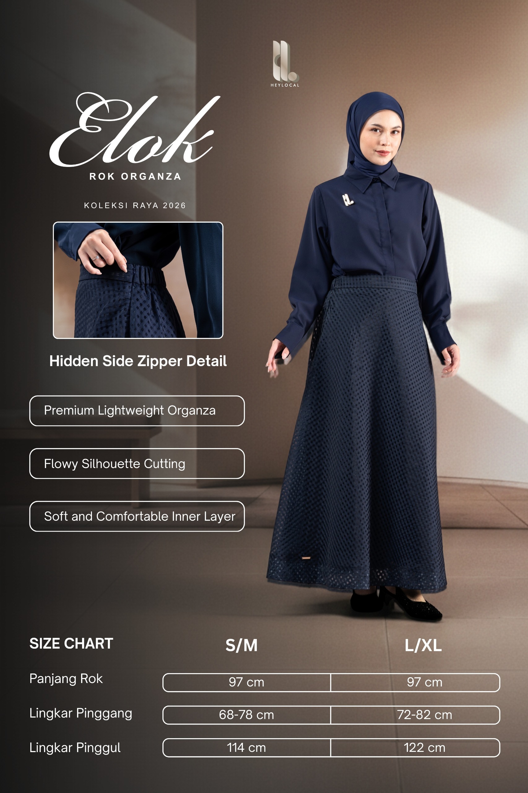 ROK ORGANZA ELOK