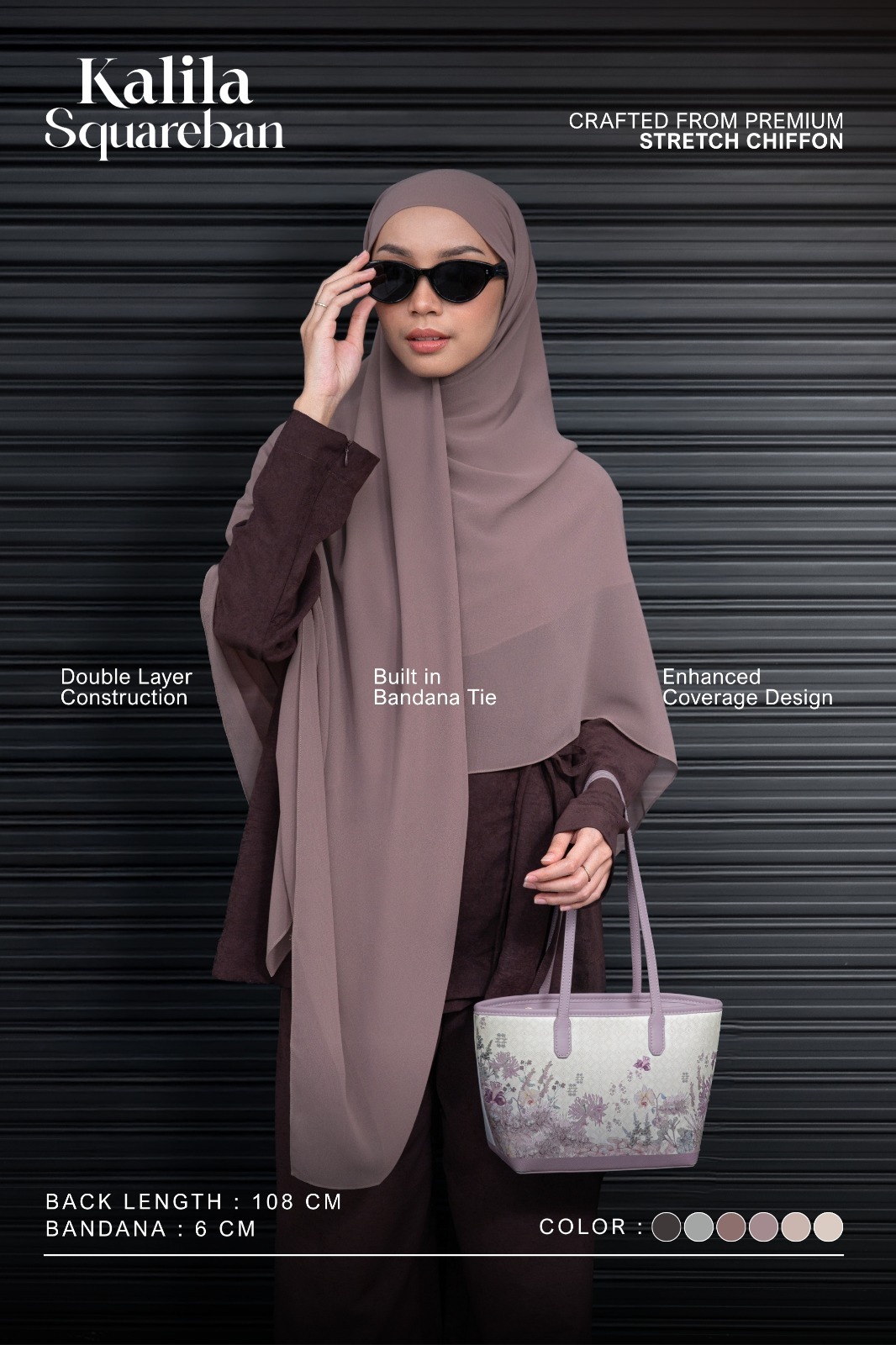 KALILA SQUAREBAN SHADOW