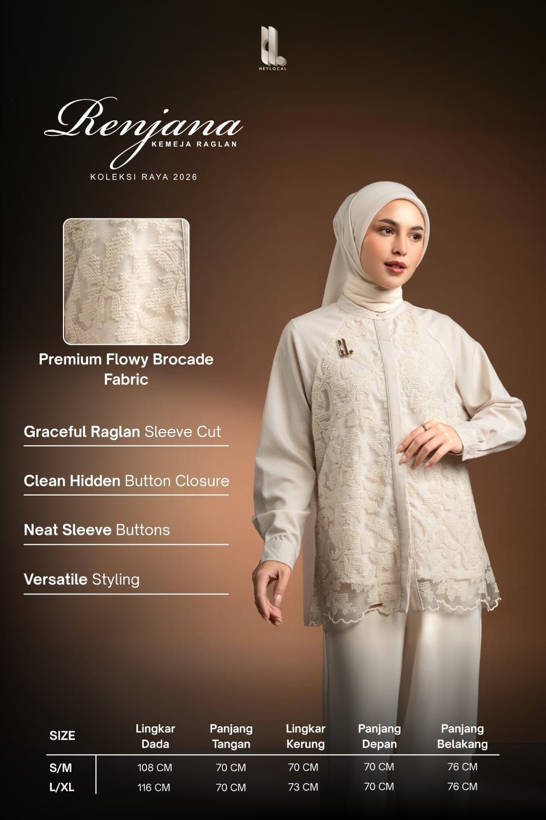 KEMEJA RAGLAN RENJANA