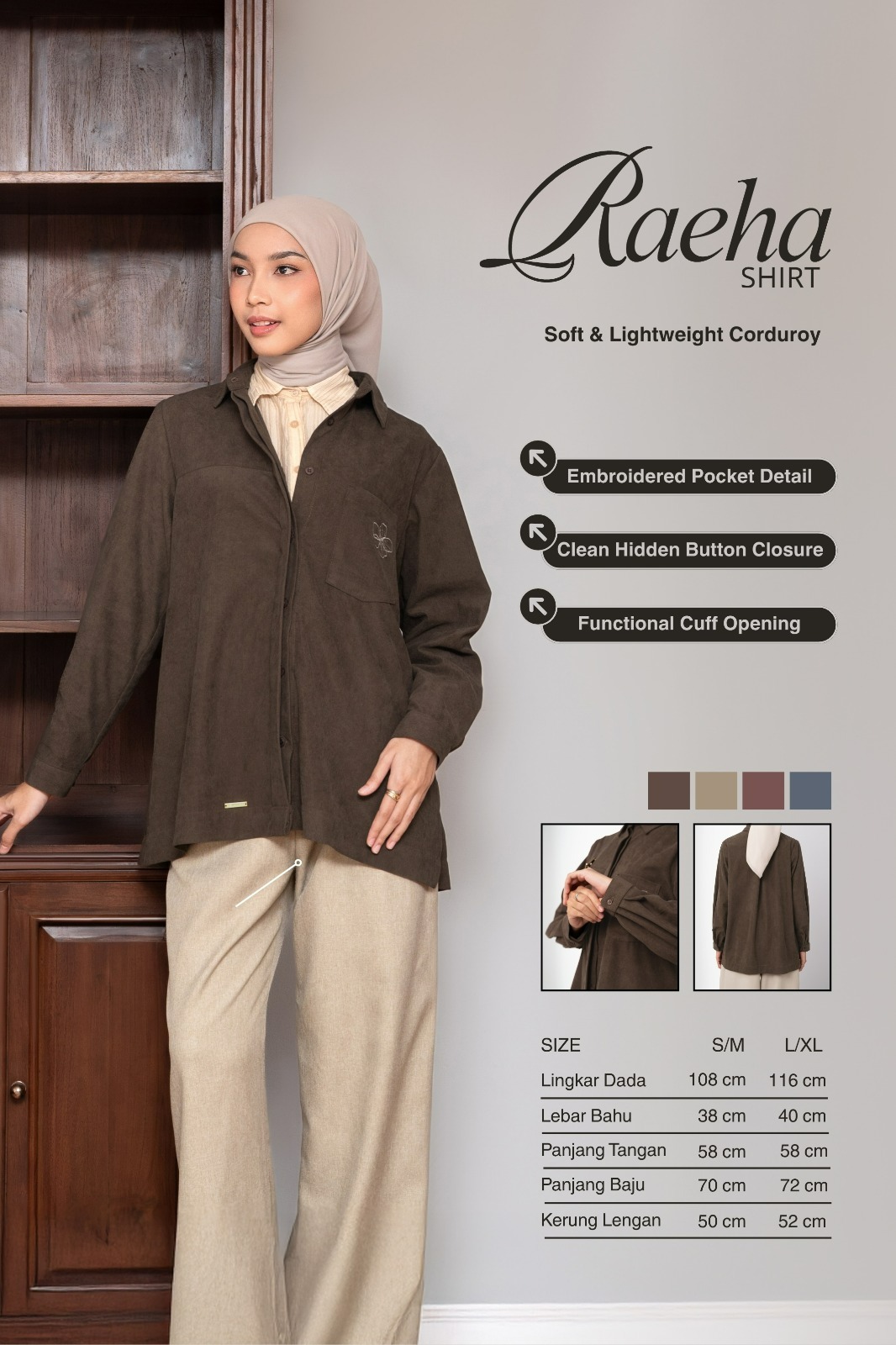RAEHA SHIRT DENIM