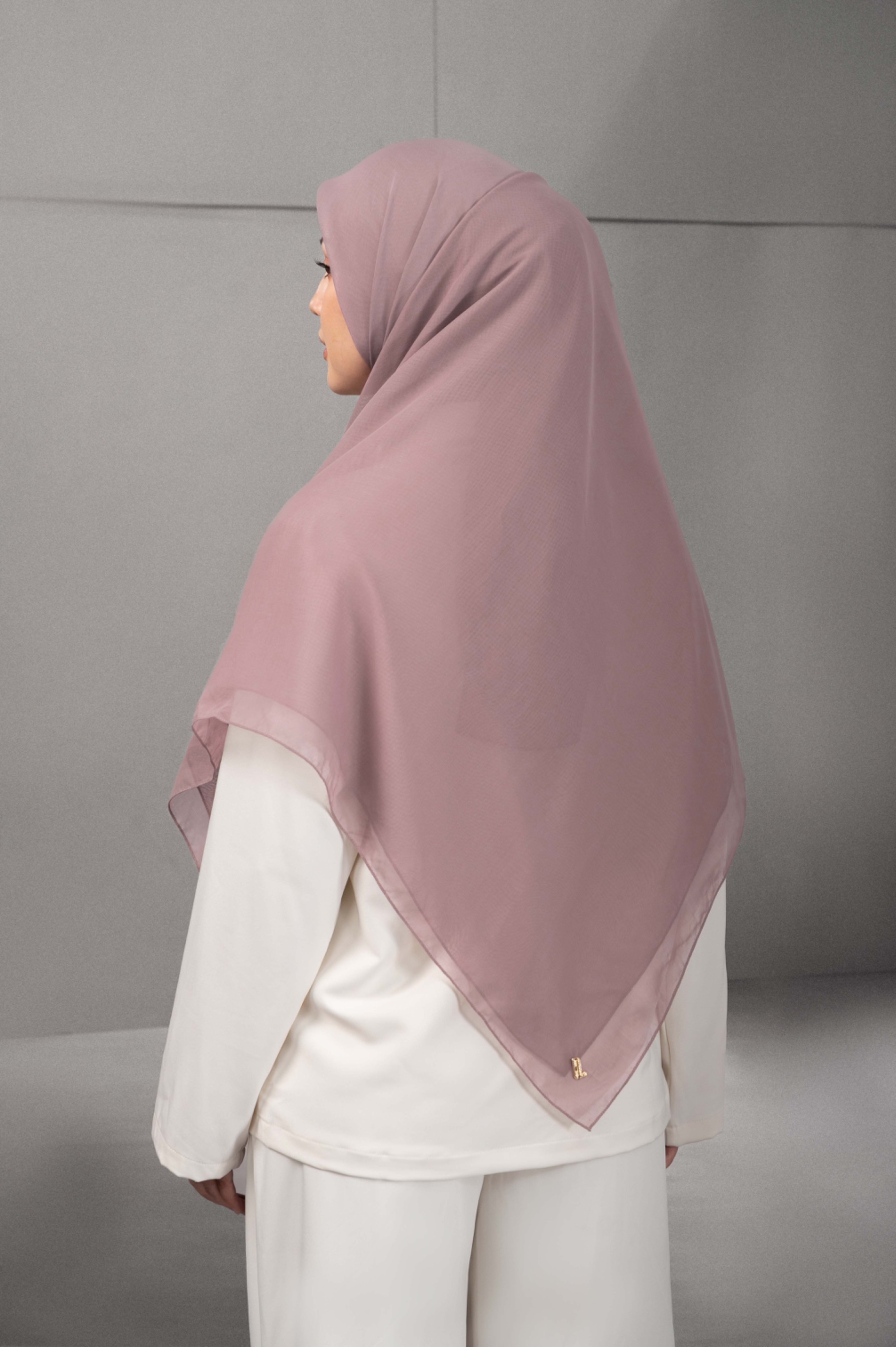 DAILY PARIS SCARF DUSTY ROSE