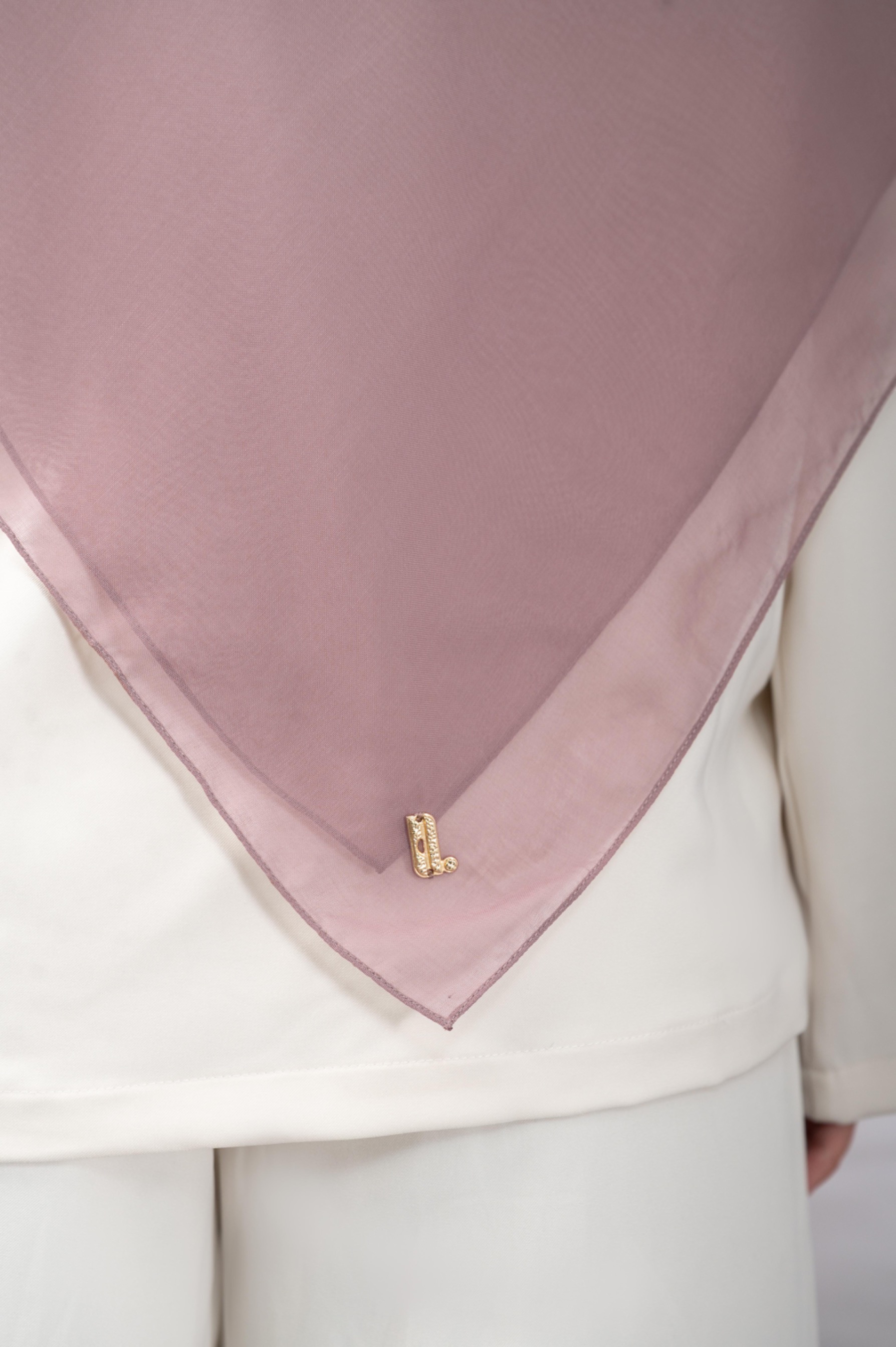 DAILY PARIS SCARF DUSTY ROSE