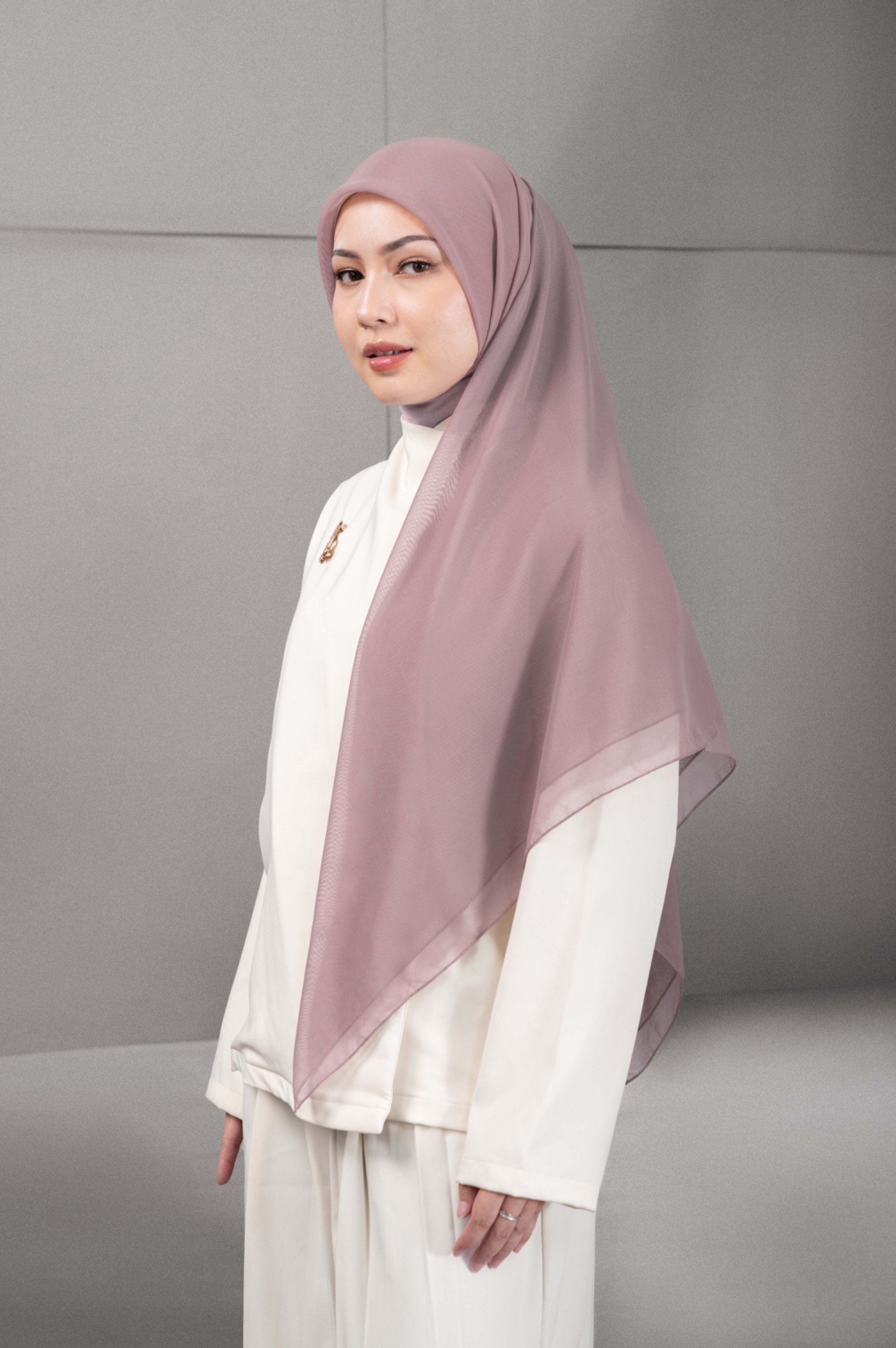 DAILY PARIS SCARF DUSTY ROSE