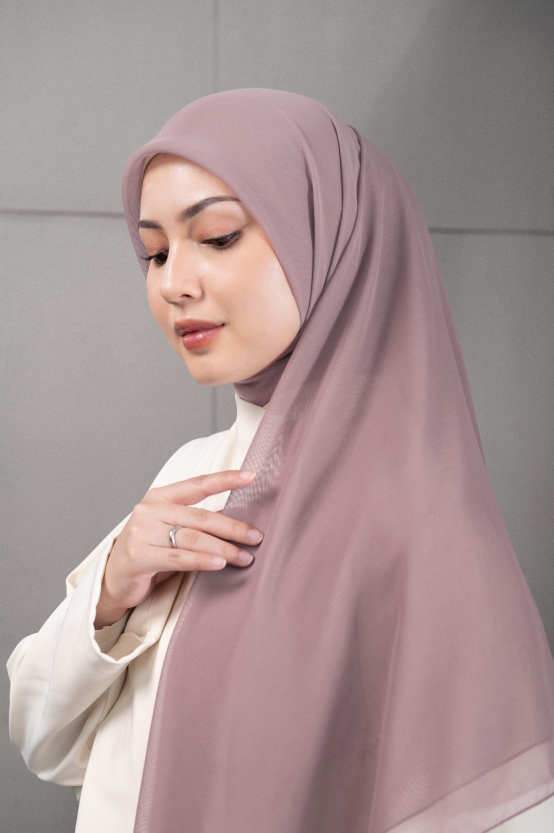DAILY PARIS SCARF DUSTY ROSE