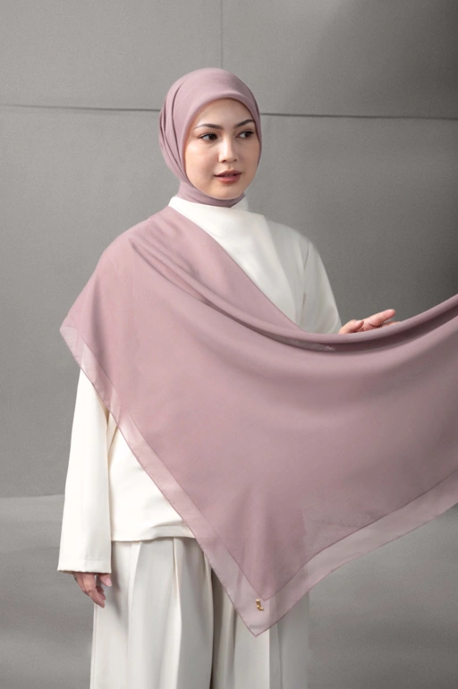 DAILY PARIS SCARF DUSTY ROSE