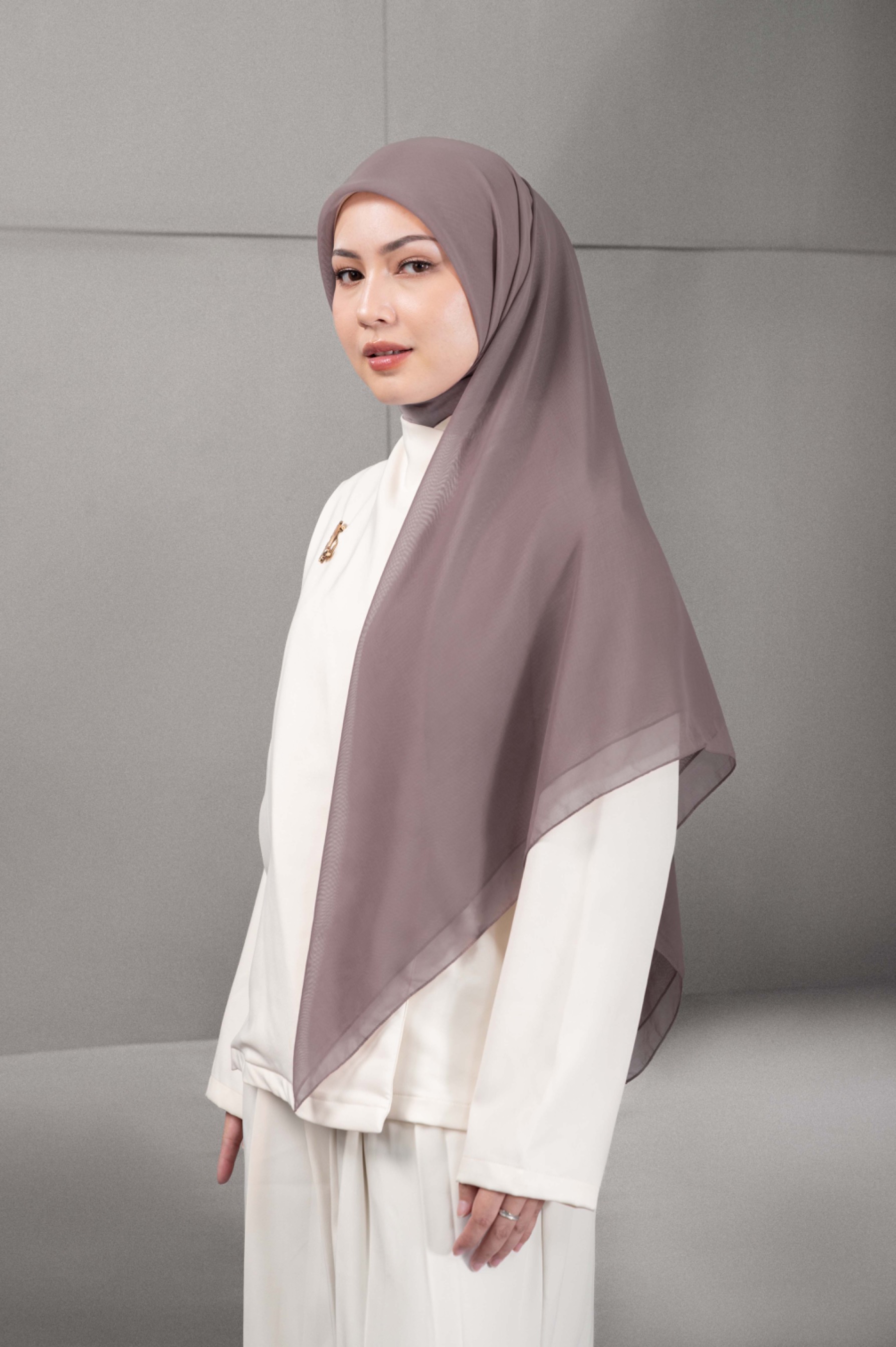 DAILY PARIS SCARF MAUVE