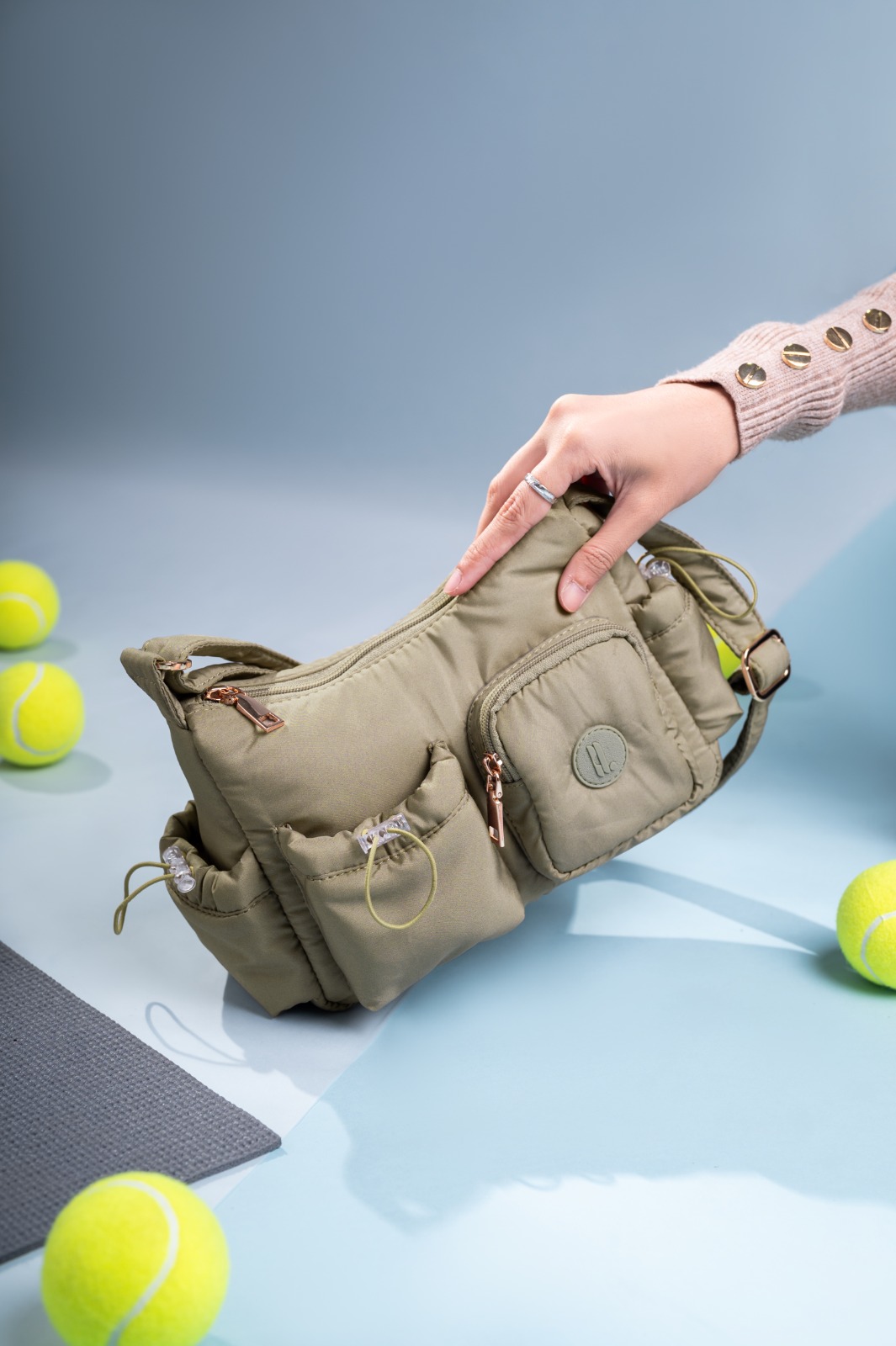 NSPIRE SPORT BAG MOSS GREEN