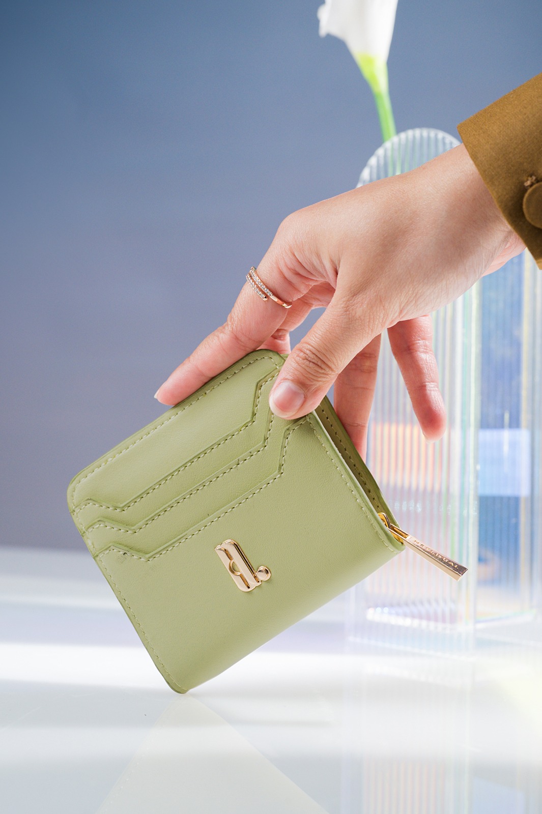 YOLA WALLET LIME