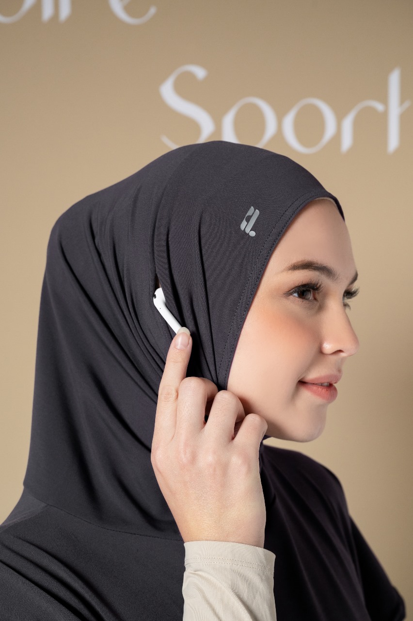 NSPIRE SPORT VEST HIJAB GREY