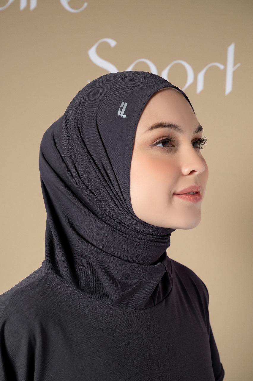NSPIRE SPORT VEST HIJAB GREY