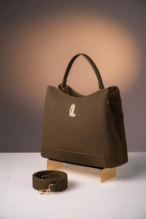 Image of YVETTE TOTEBAG SEPIA