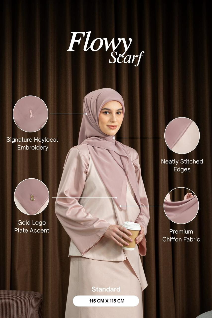 FLOWY SCARF SAND