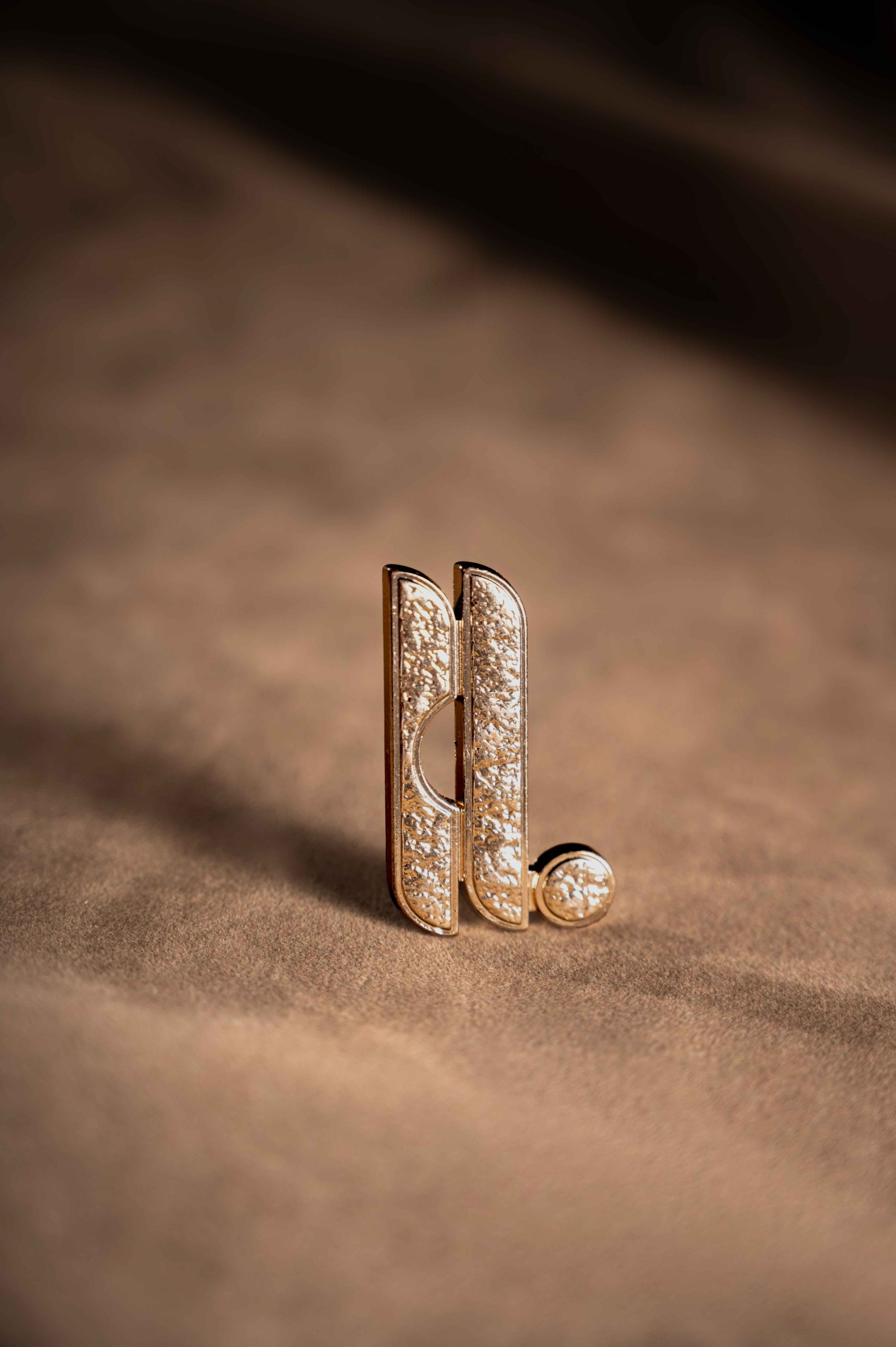 HEYLOCAL NORA BROOCH ROSEGOLD