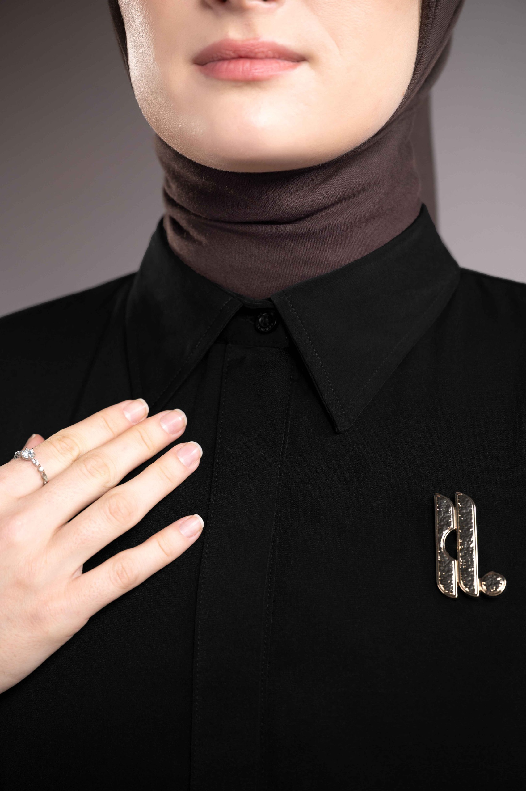 SOLENE SHIRT ONYX