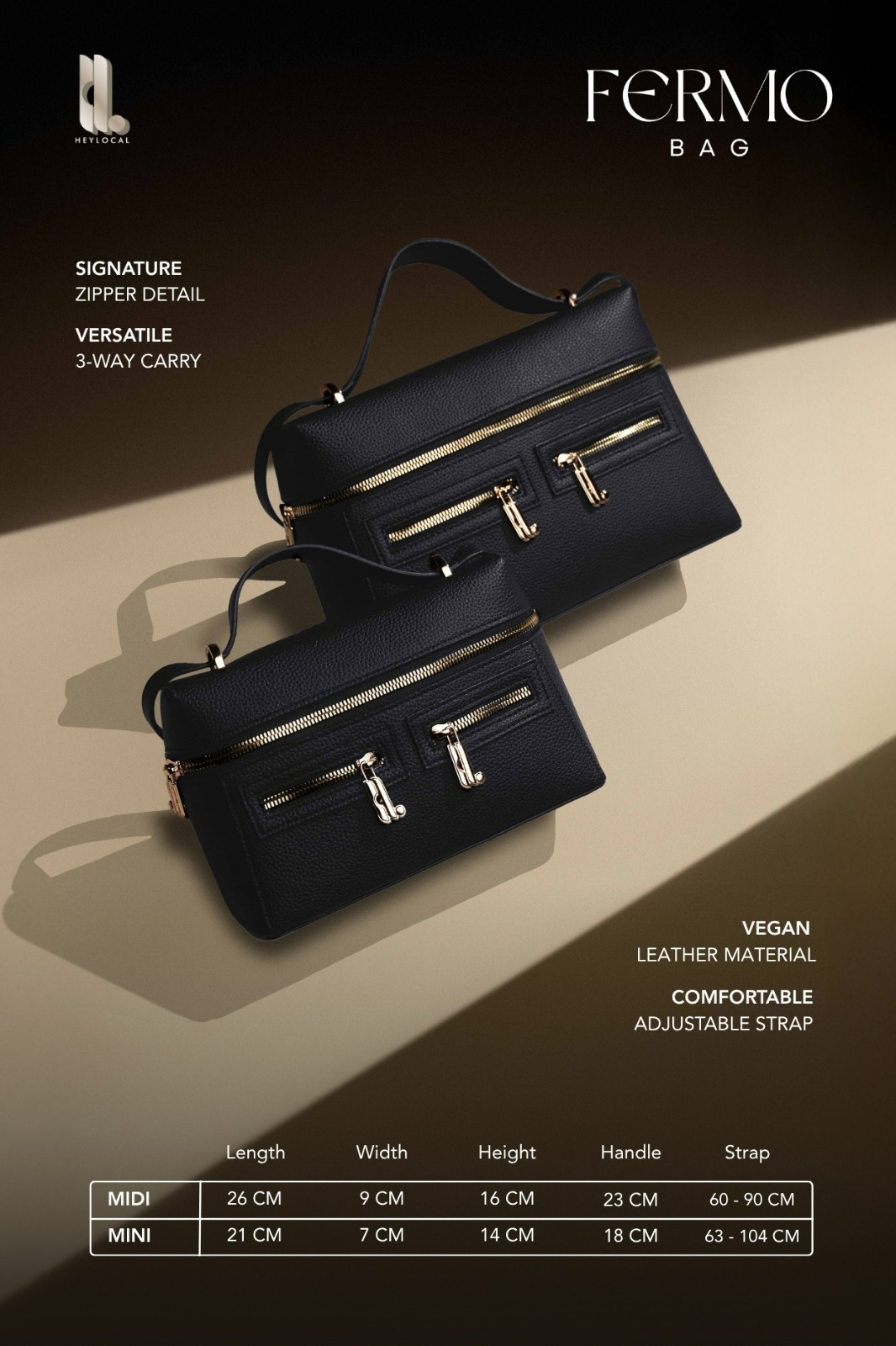 FERMO BAG BLACK