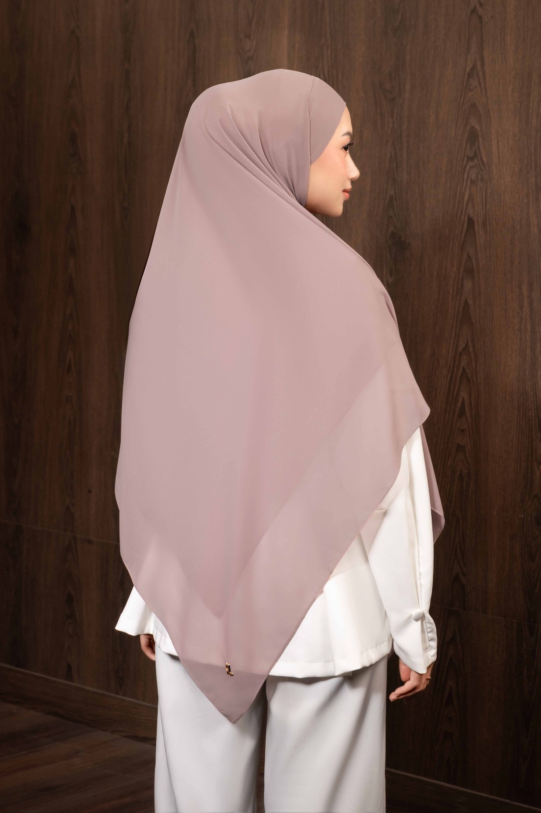 HUDA SQUAREBAN ROSY BROWN