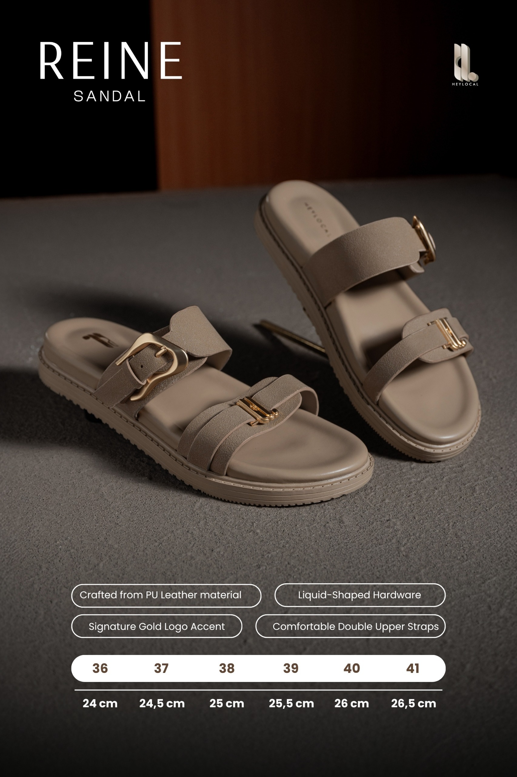 REINE SANDAL ROSY