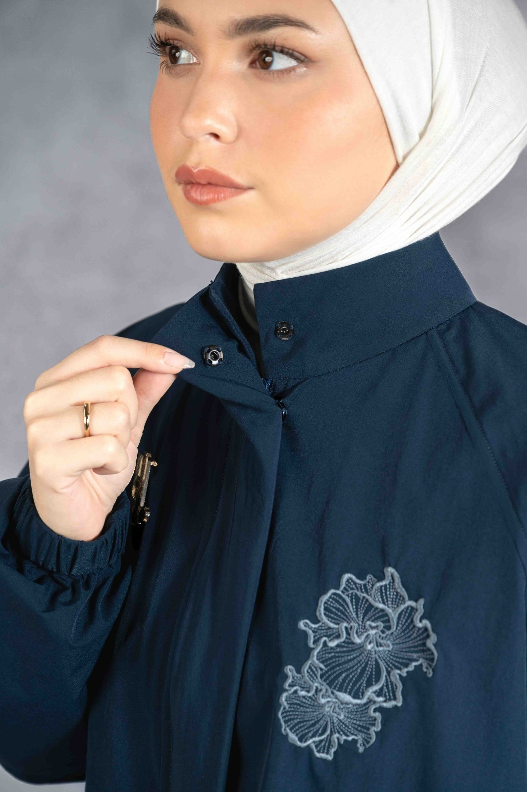 EASYDAY CROPPED JACKET MIDNIGHT
