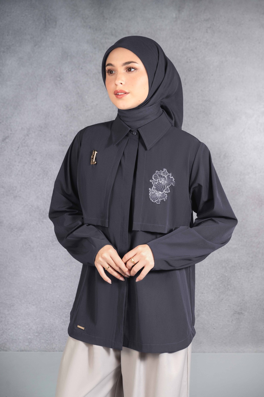 EASYDAY SHIRT CHARCOAL