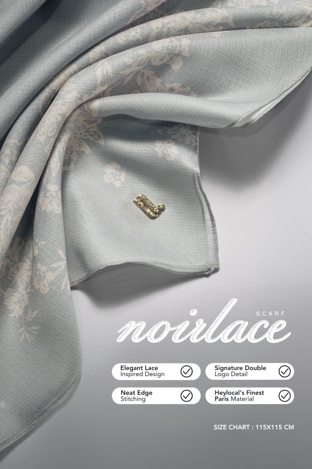 NOIRLACE SCARF THYME